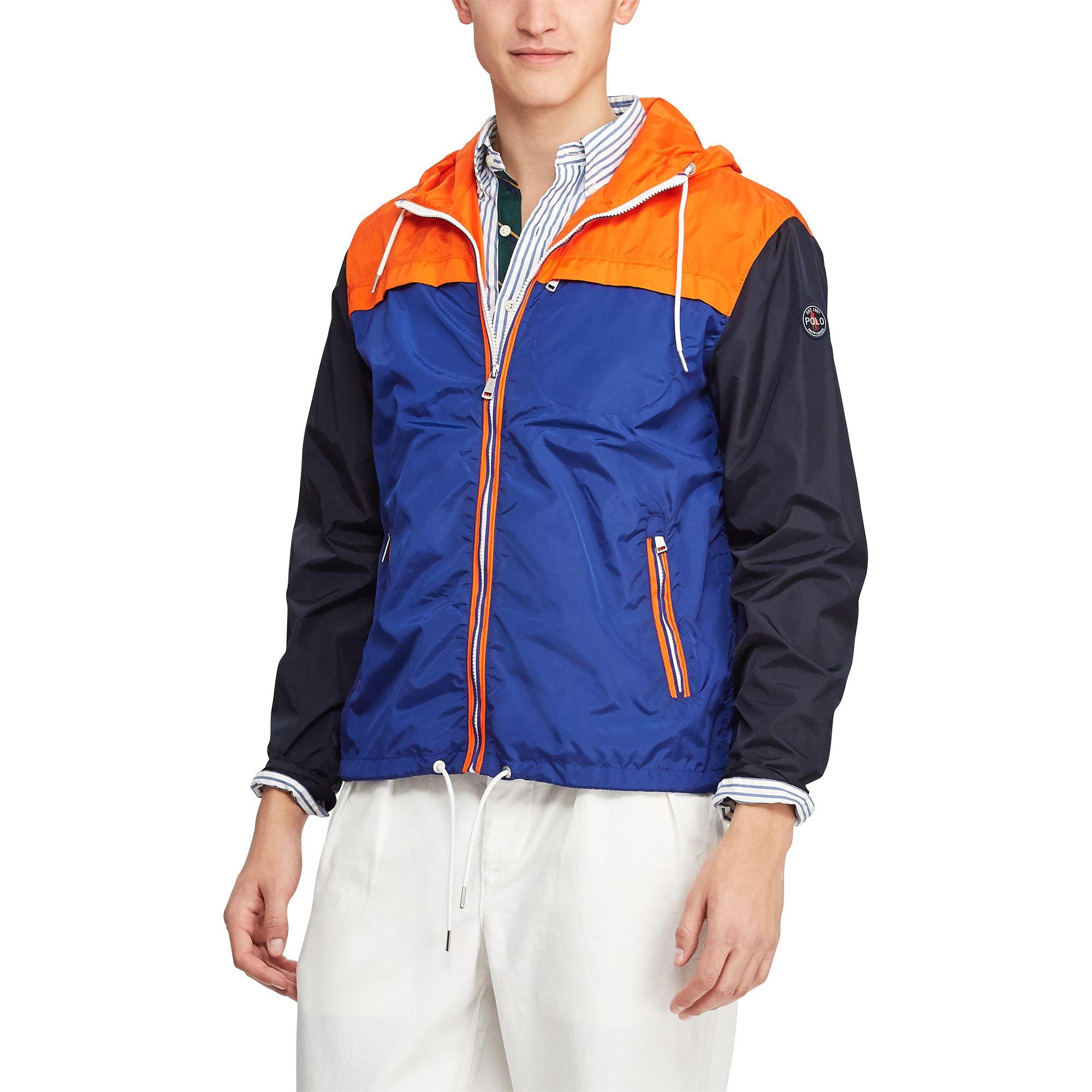 polo ralph lauren packable hooded jacket