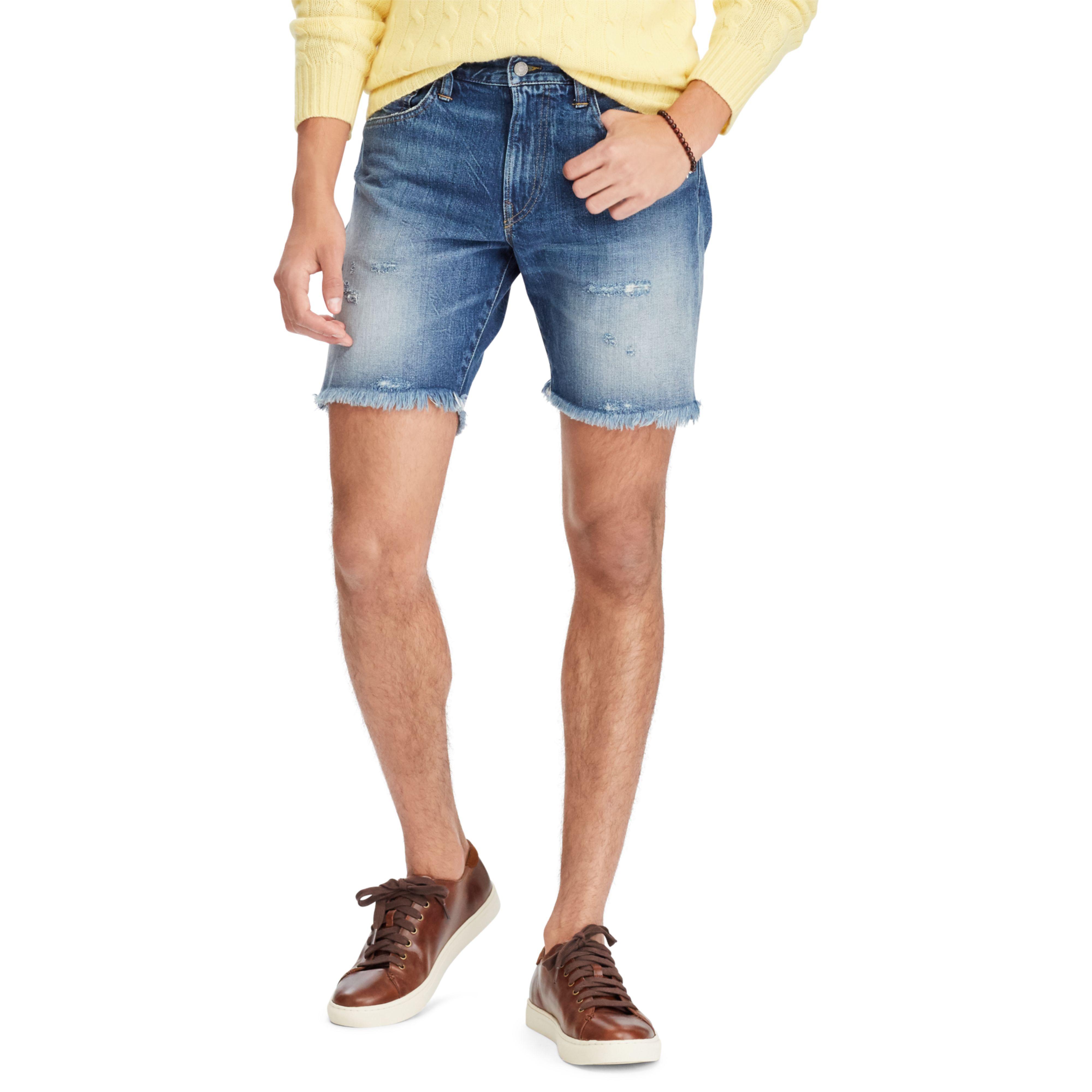 sullivan slim denim short