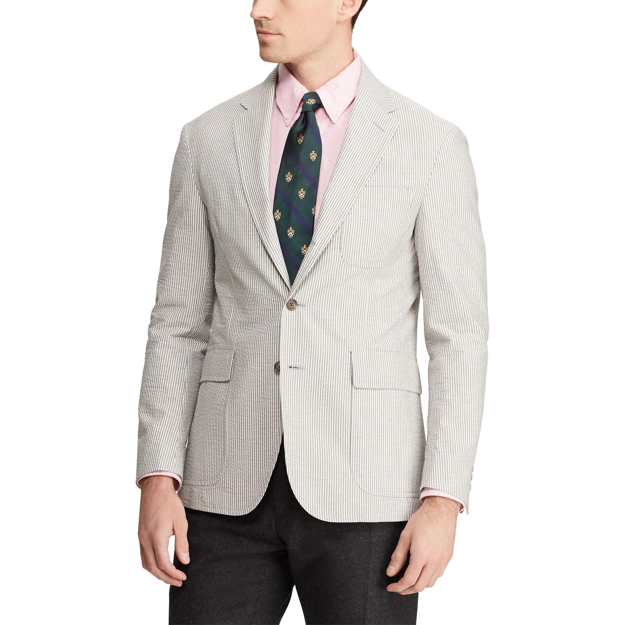 seersucker coat