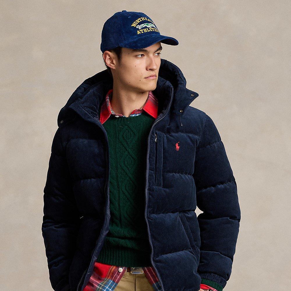 Il piumino Gorham in velluto a coste da Uomo di Polo Ralph Lauren