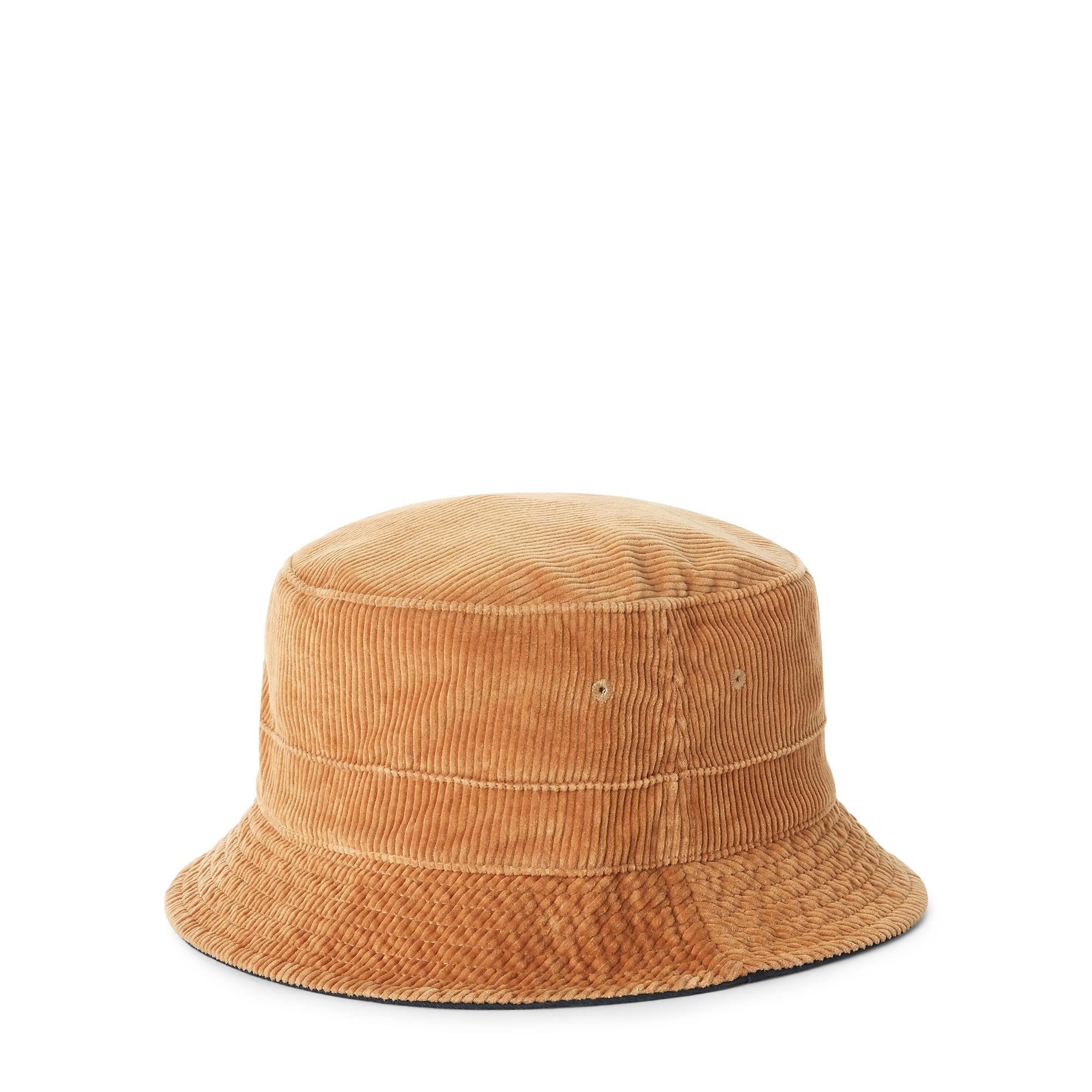 Polo Ralph Lauren Corduroy Bucket Hat in Brown for Men | Lyst