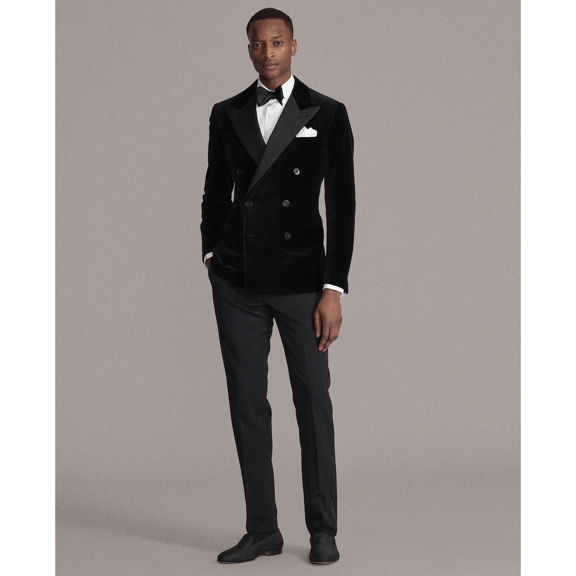 Ralph Lauren 25th Anniversary Gregory Velvet Jacket in Black for Men Lyst