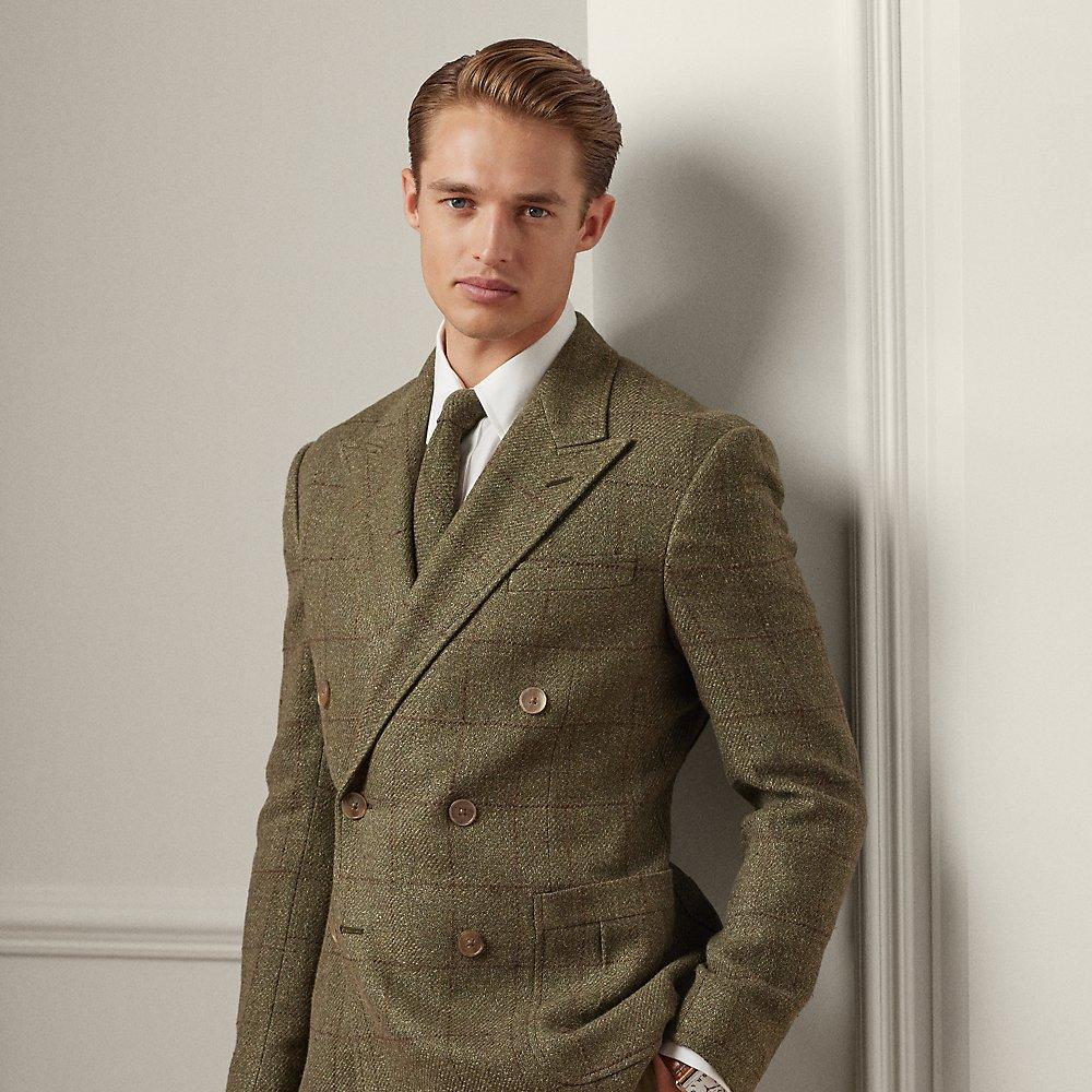 Ralph Lauren Purple Label Ralph Lauren Kent Handtailored Windowpane