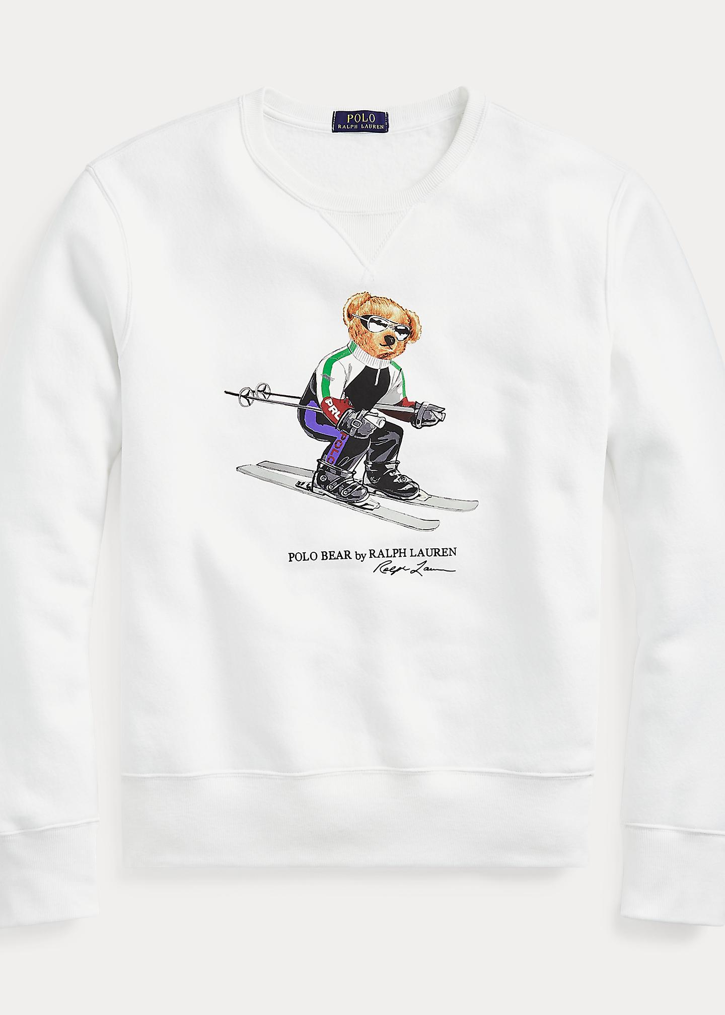 ralph lauren bear ski sweater