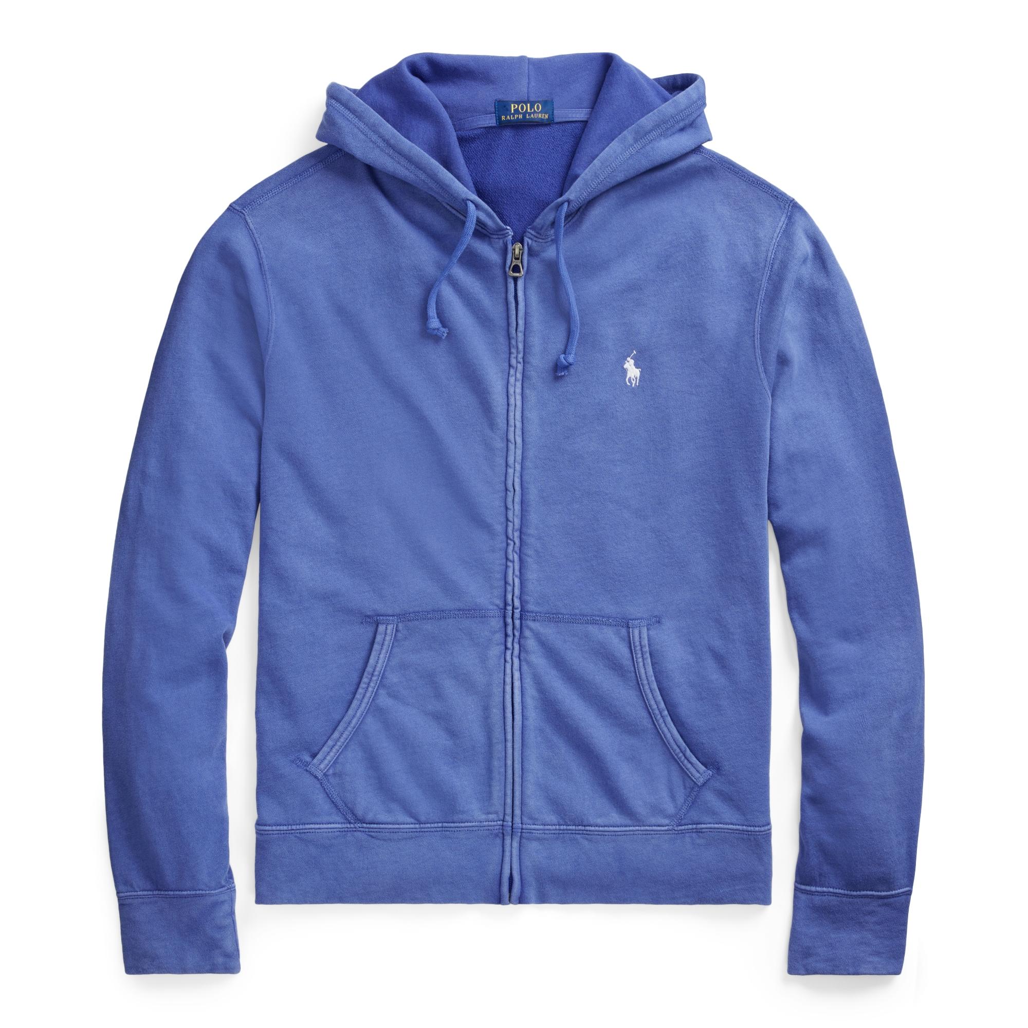 polo ralph lauren cotton spa terry sweatshirt