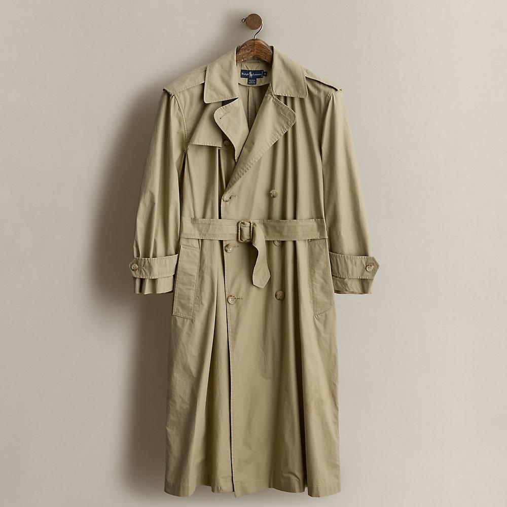 Ralph Lauren C. 1980S Trench Coat in Natural | Lyst