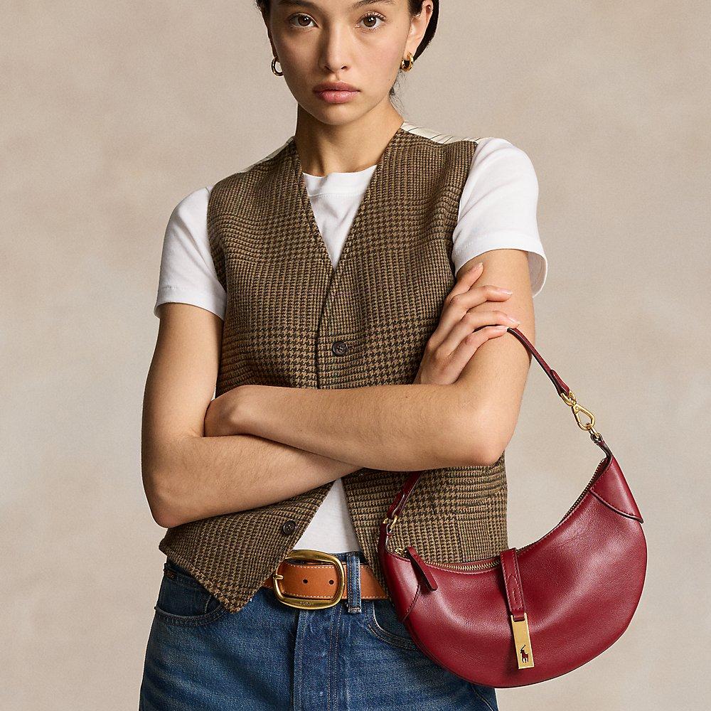 【ラルフローレン】Polo ID Calfskin Mini Shoulder Bag Polo ID Calfskin Mini Shoulder Bag | Ralph Lauren