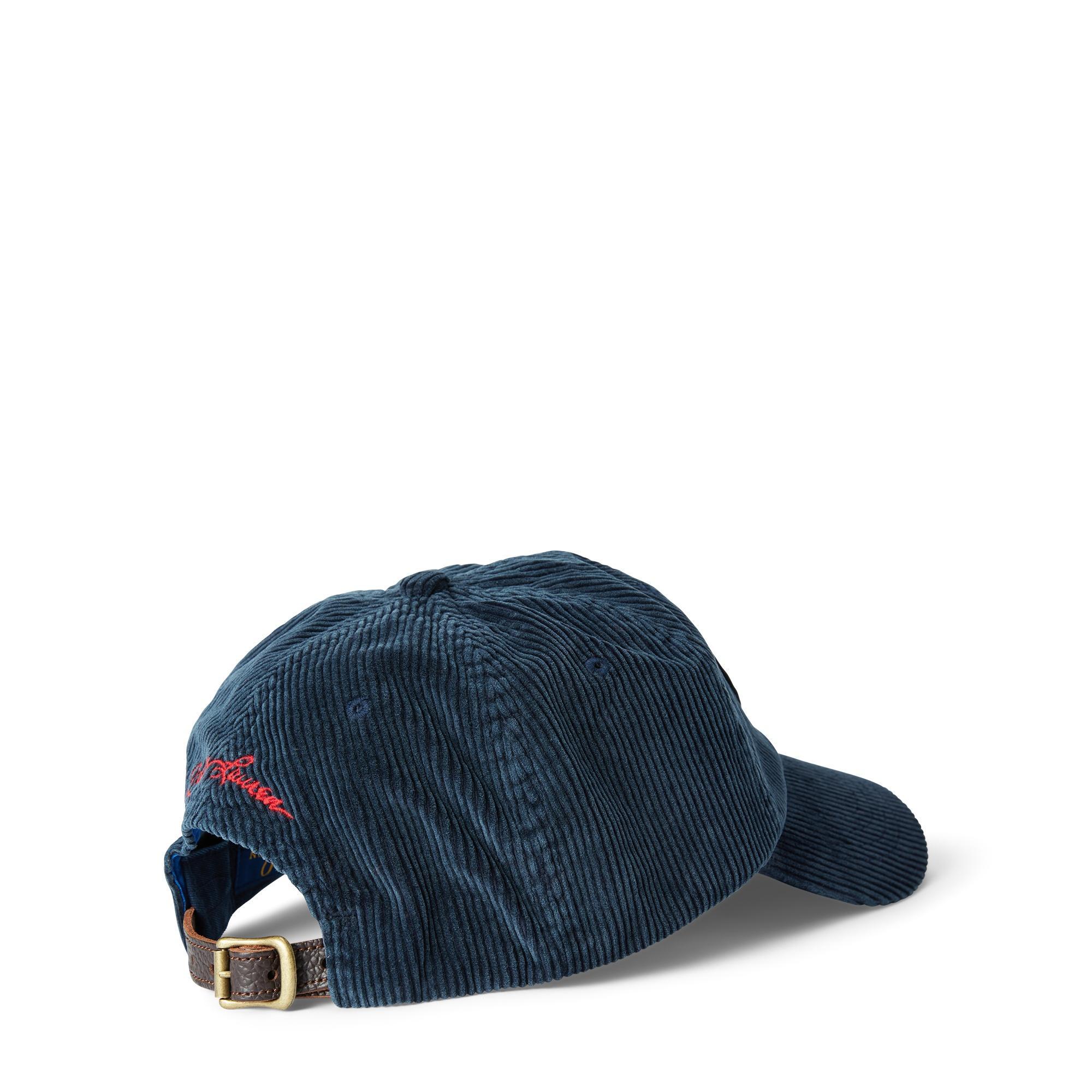 Polo Ralph Lauren Polo Country Corduroy Cap in Blue for Men | Lyst