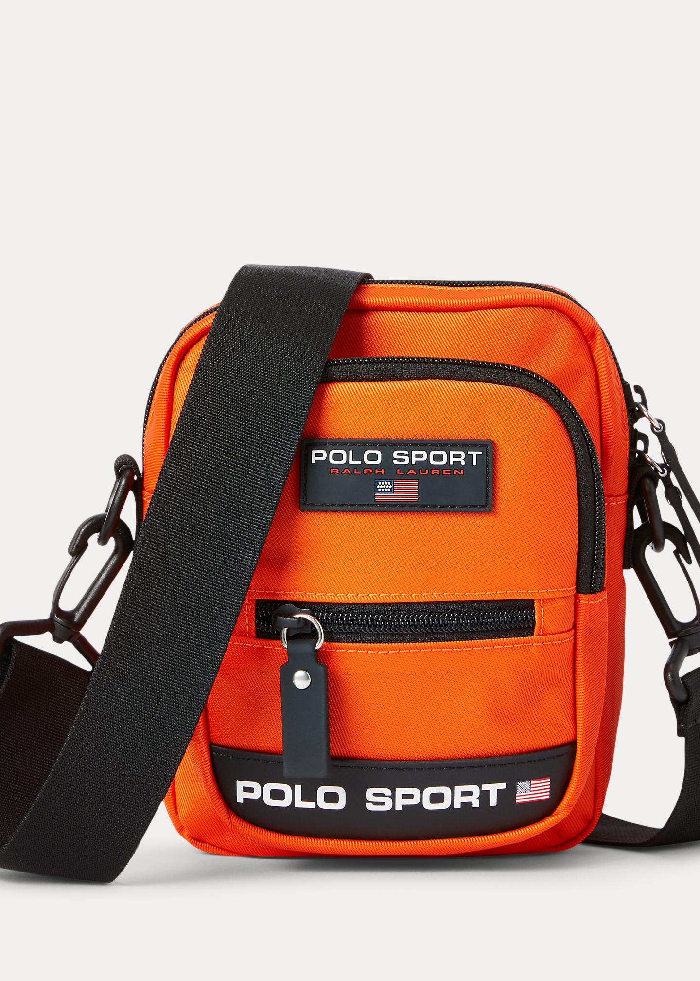 Sac à bandoulière Polo Sport Polo Ralph Lauren pour homme en coloris Orange  | Lyst