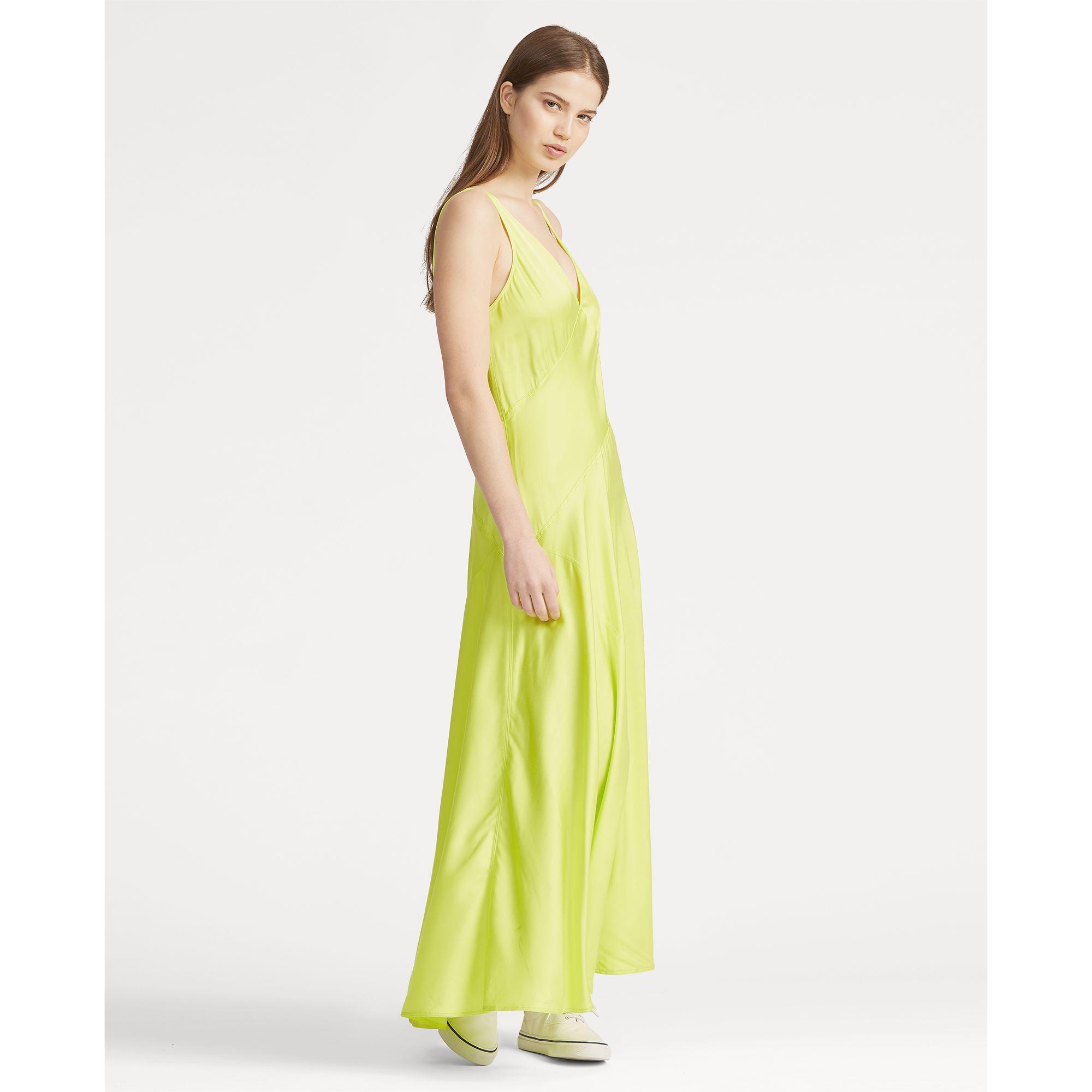 yellow polo dress