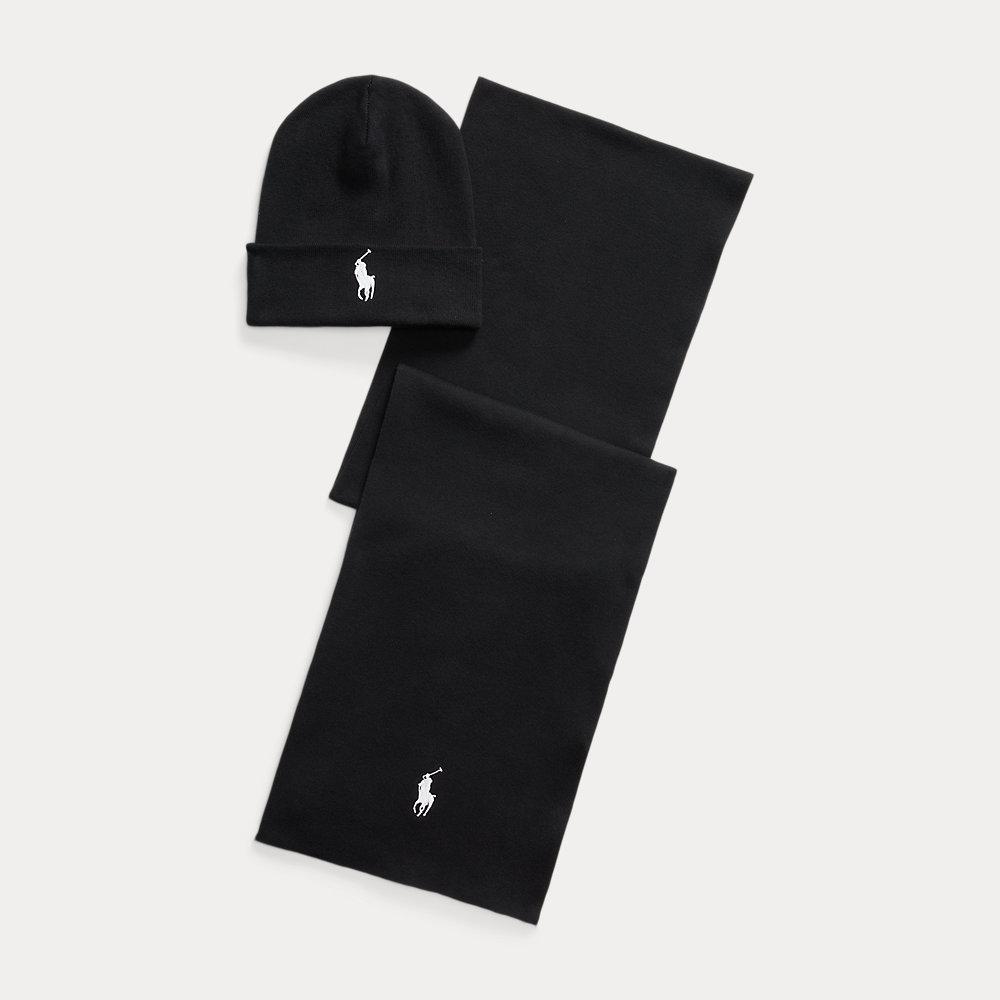 Farfetch Ralph Lauren Wool Scarf Cotton Scarf Black Ralph Lauren