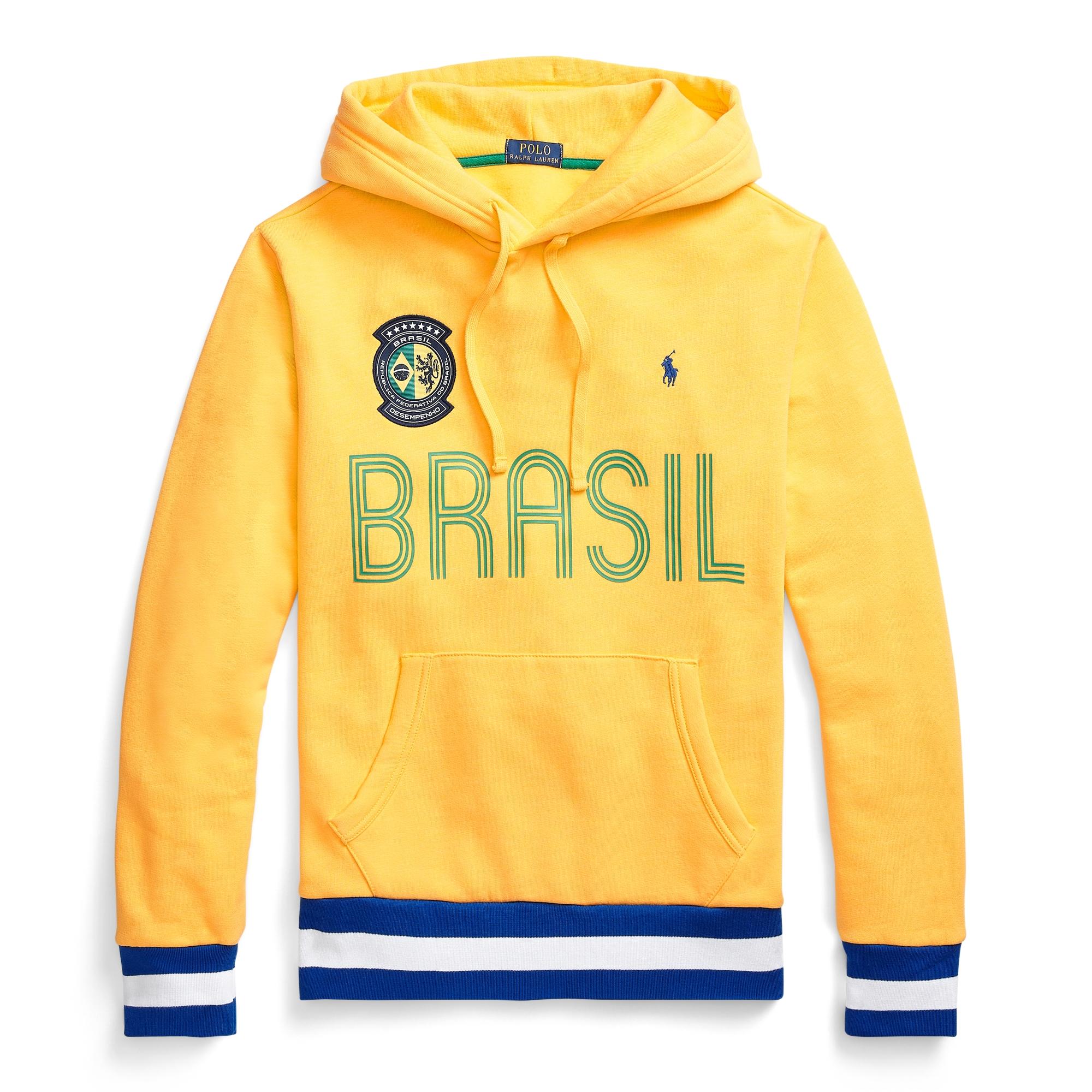Polo Ralph Lauren The Brazil Hoodie in Yellow for Men | Lyst