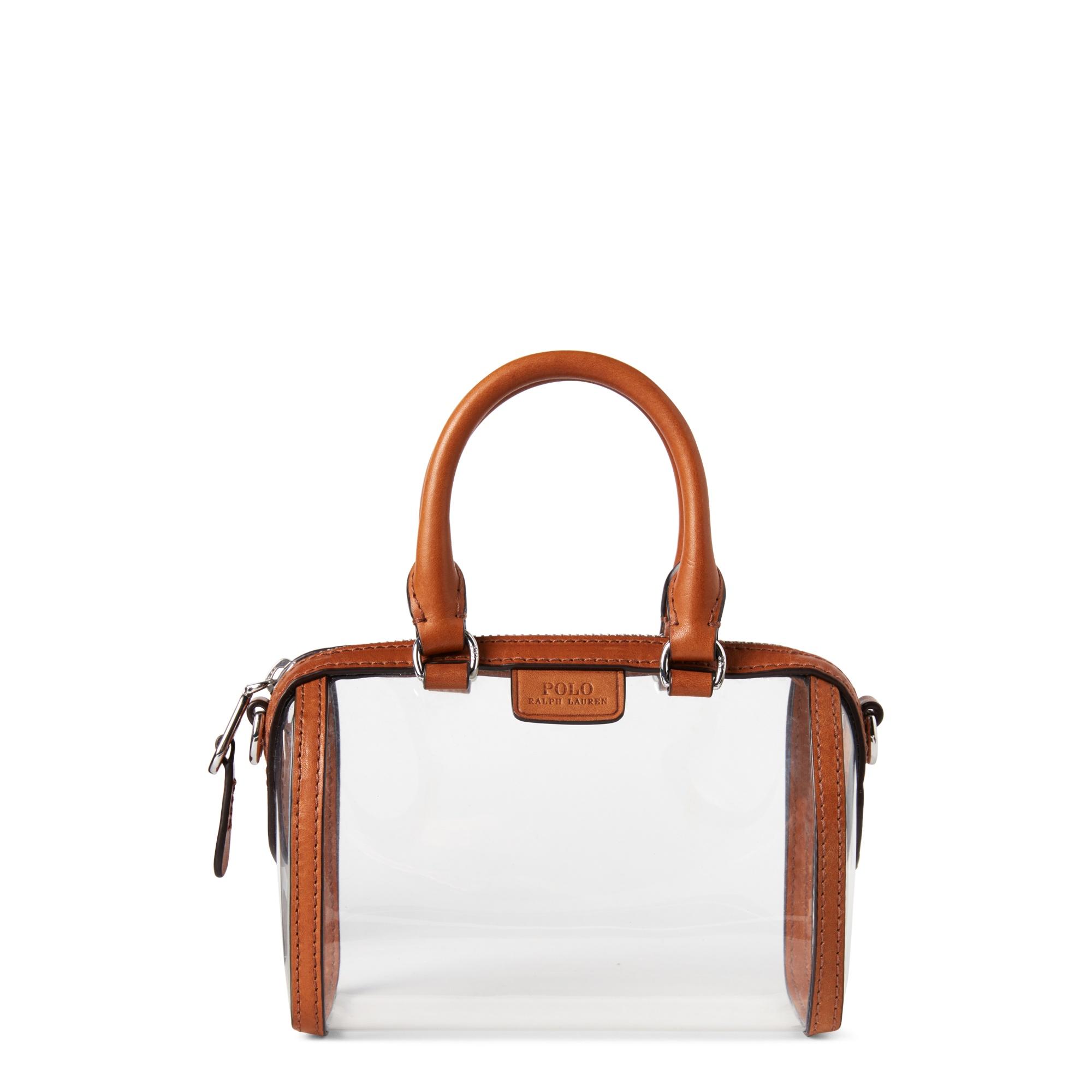 Polo Ralph Lauren Clear Mini Camden Duffel Bag | Lyst