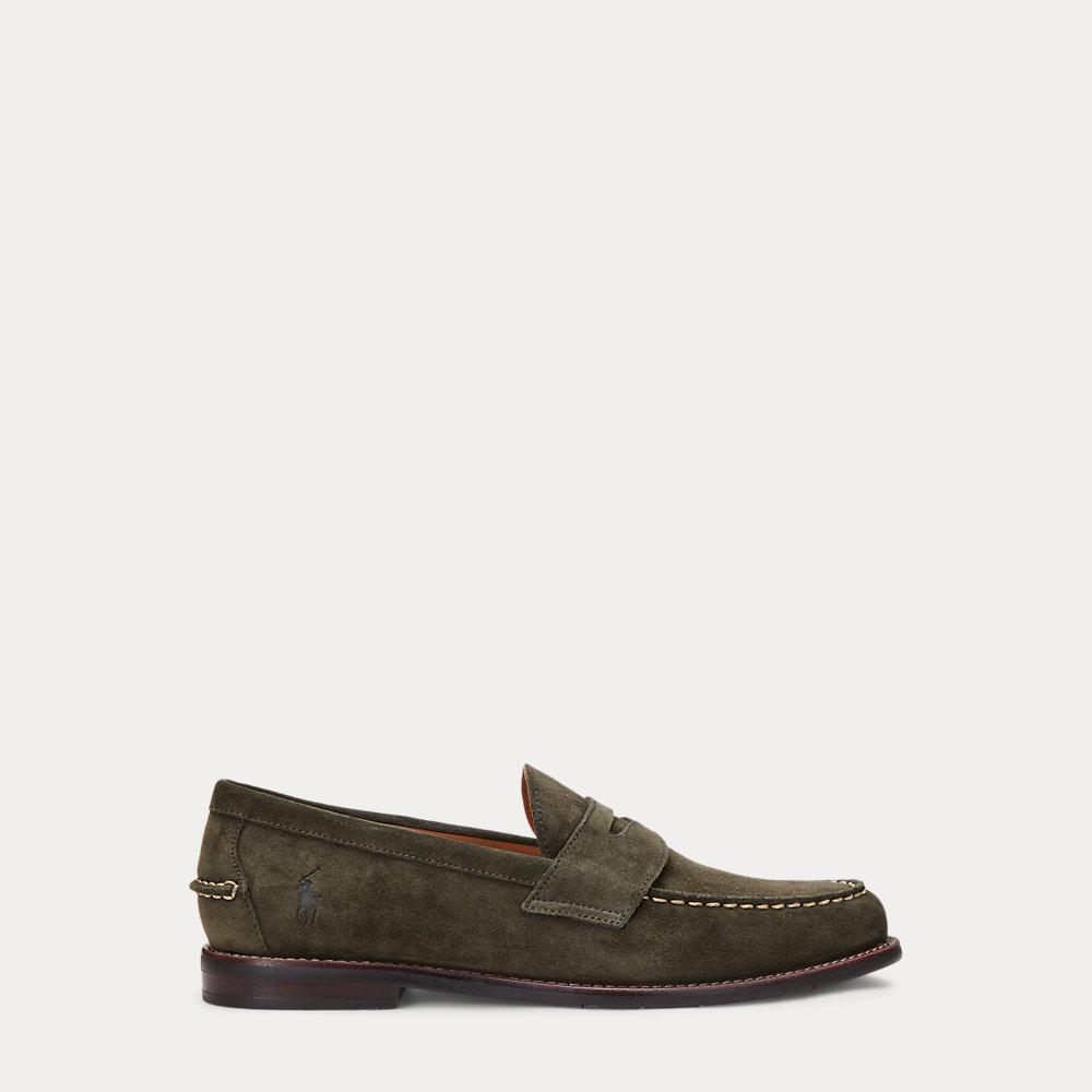 Suede Loafers Polo Ralph Lauren Men's Slip On Shoes Polo