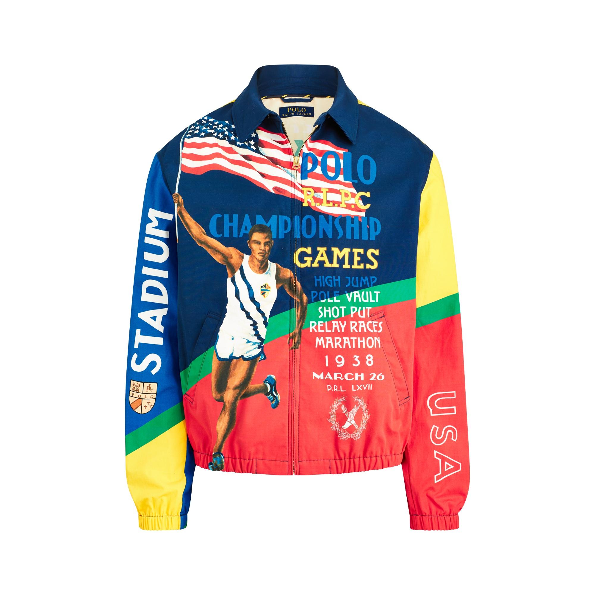 ralph lauren bayport graphic windbreaker