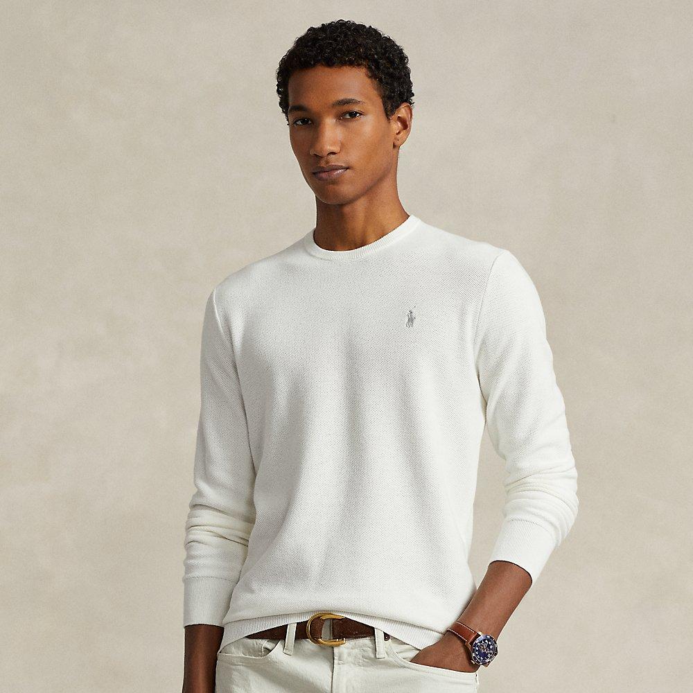 Polo ralph lauren cotton crewneck cheap sweater