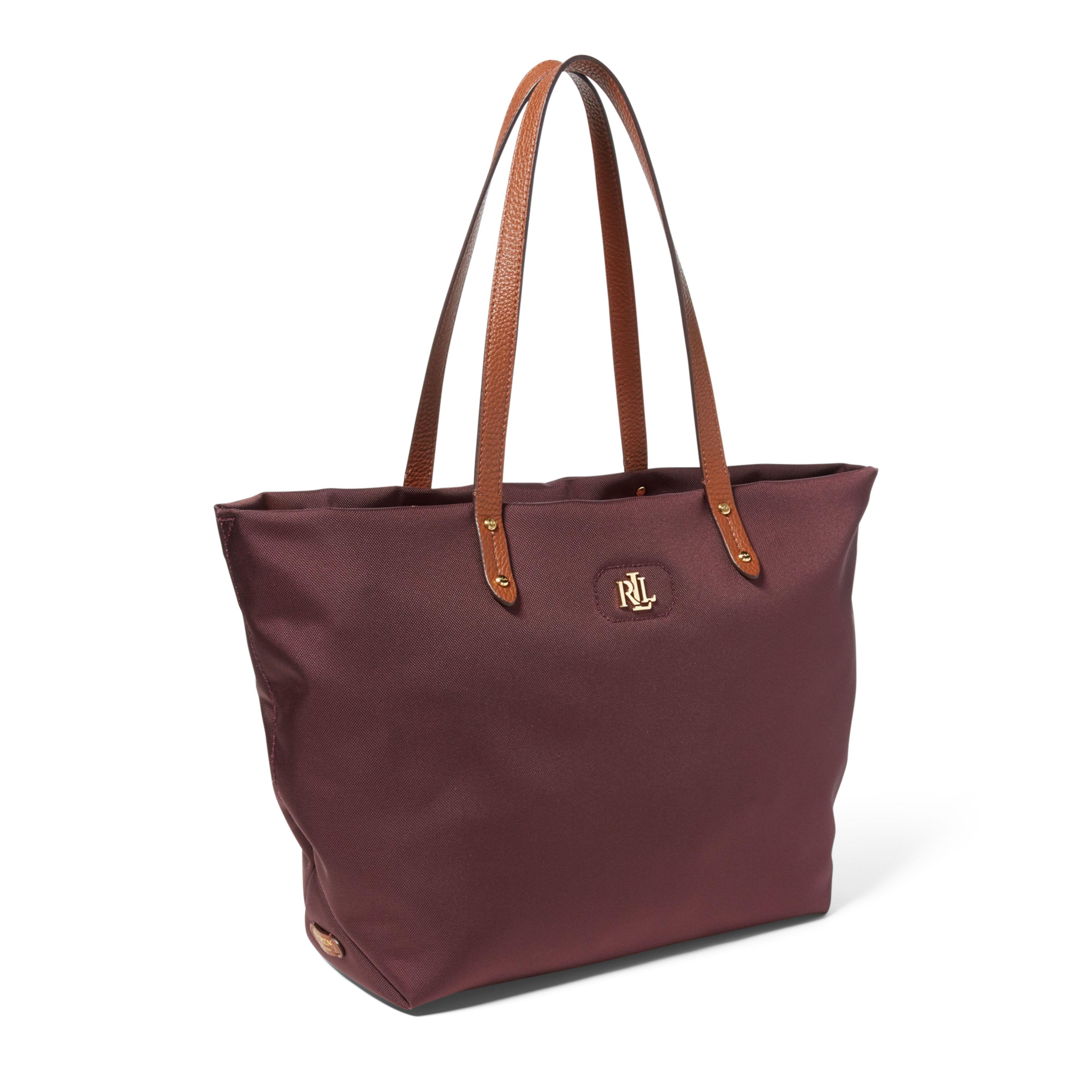 ralph lauren bainbridge tote bag