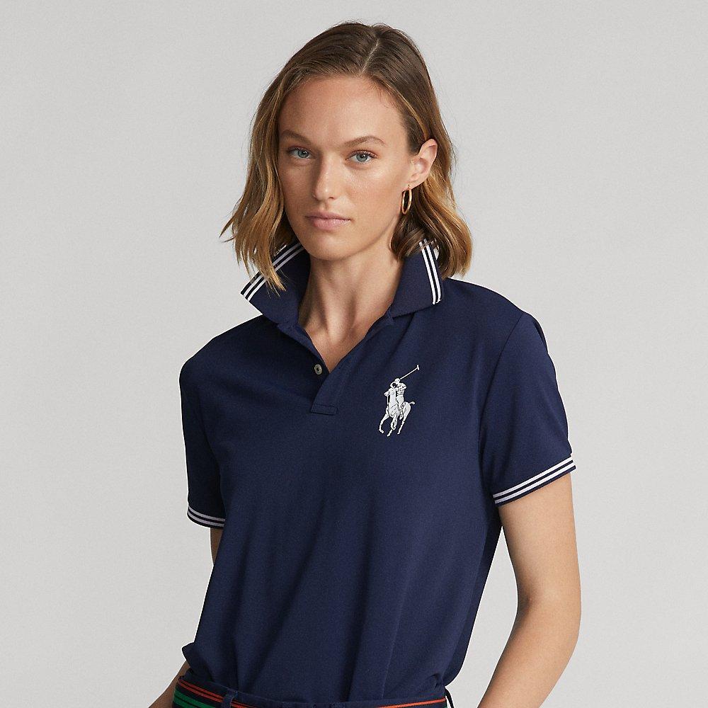 Polo Ralph Lauren Rubber Us Open Umpire Polo Shirt in French Navy (Blue ...
