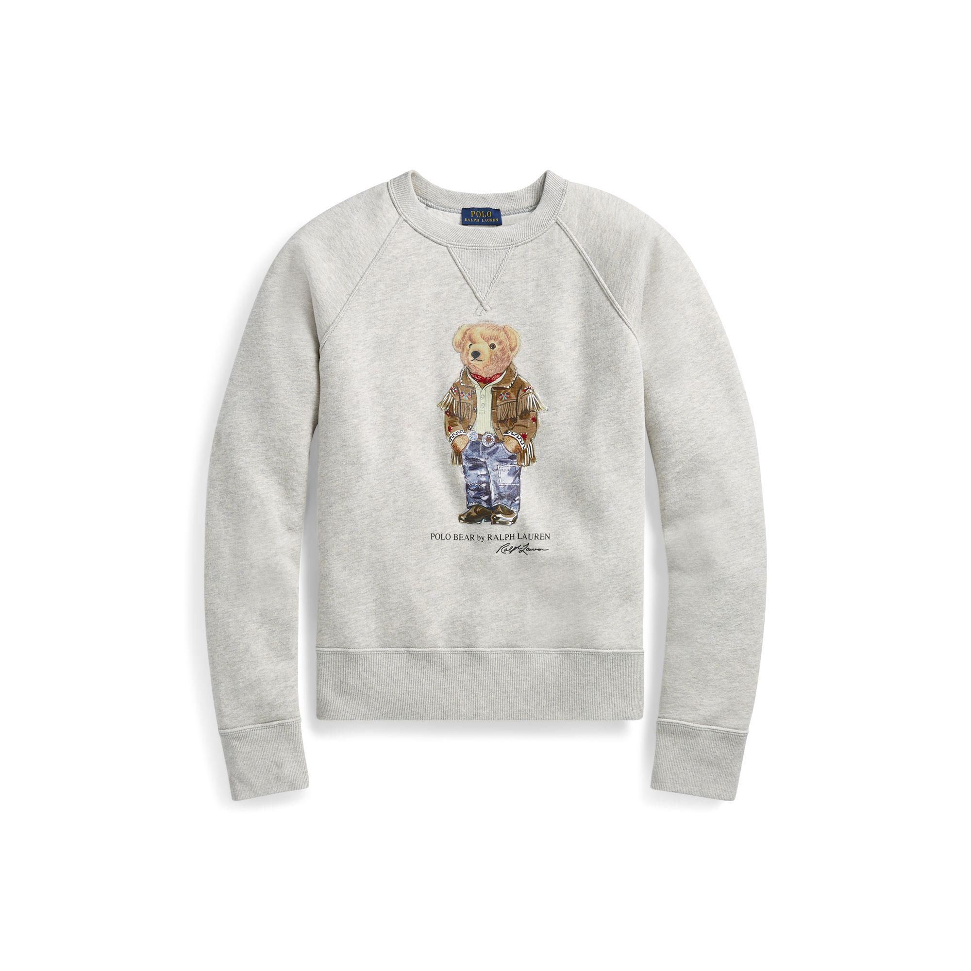 Polo Bear Fleece Pullover Flash Sales 