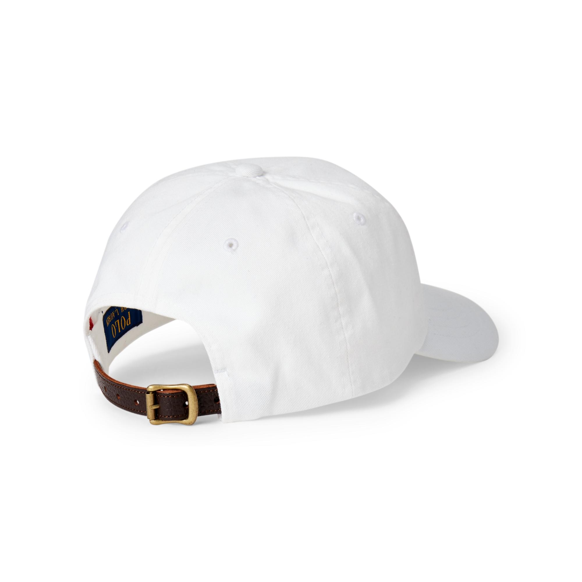 Polo Ralph Lauren Polo 1992 Chino Ball Cap in White for Men | Lyst