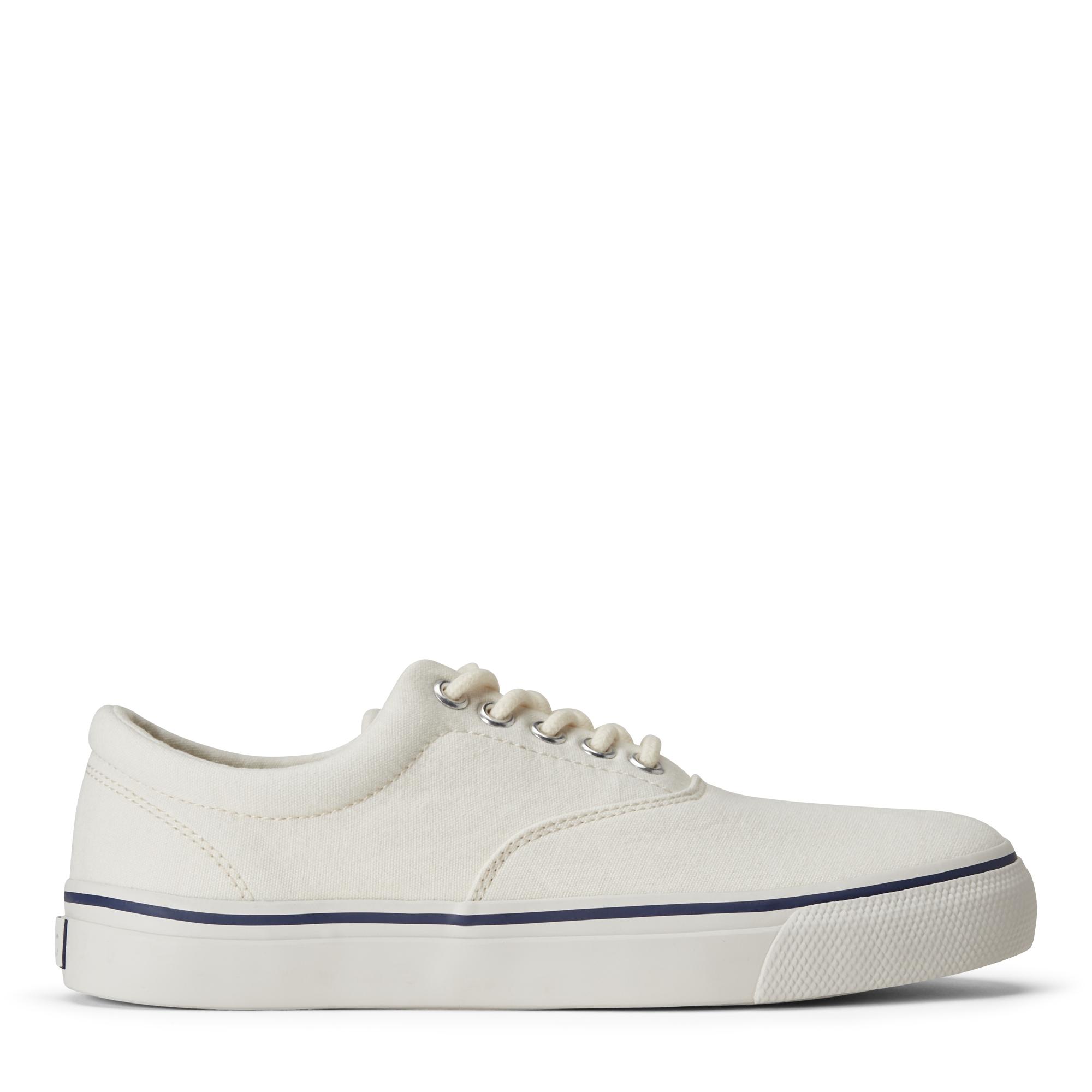 Ralph Lauren Bryn Canvas Trainer in White | Lyst