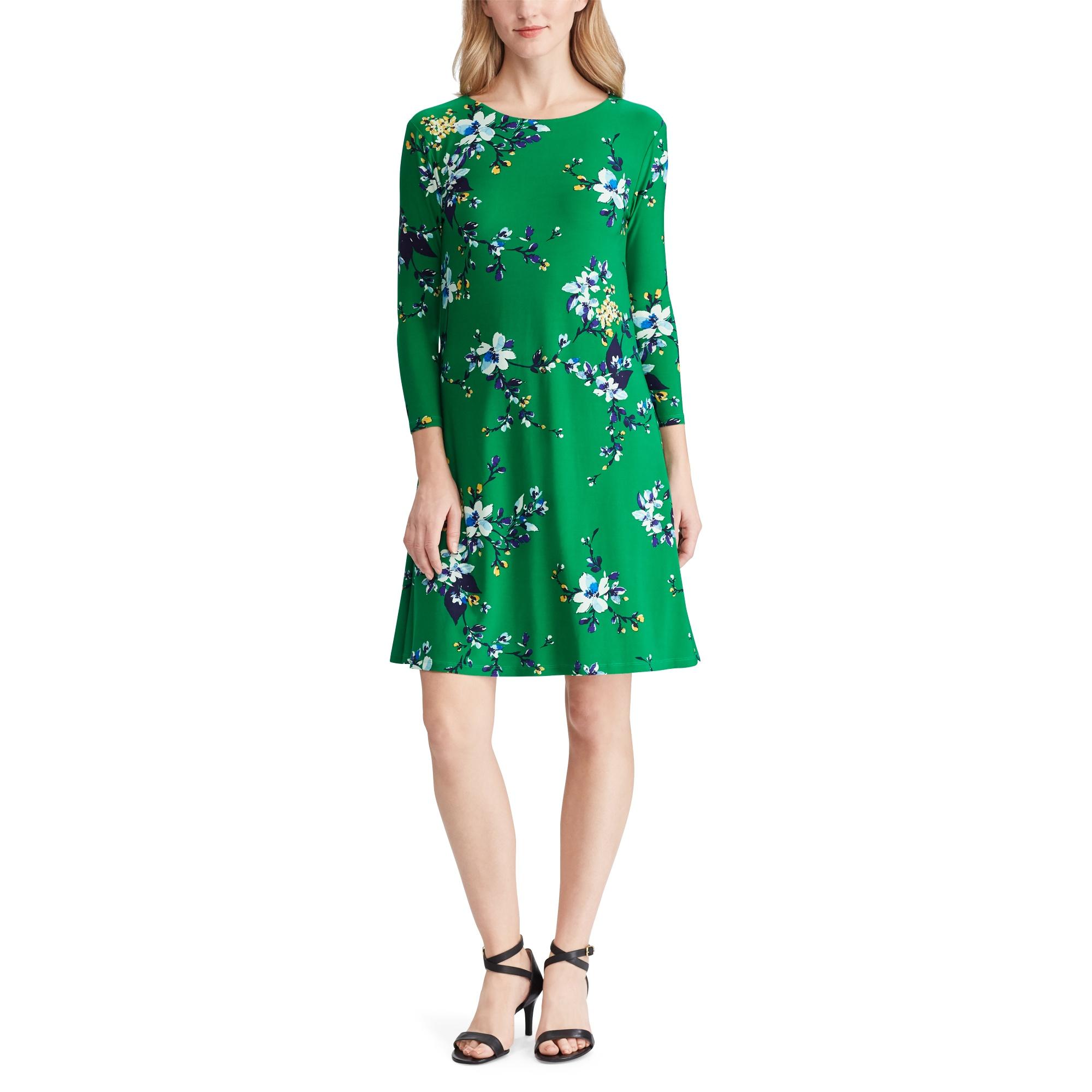 ralph lauren floral gown