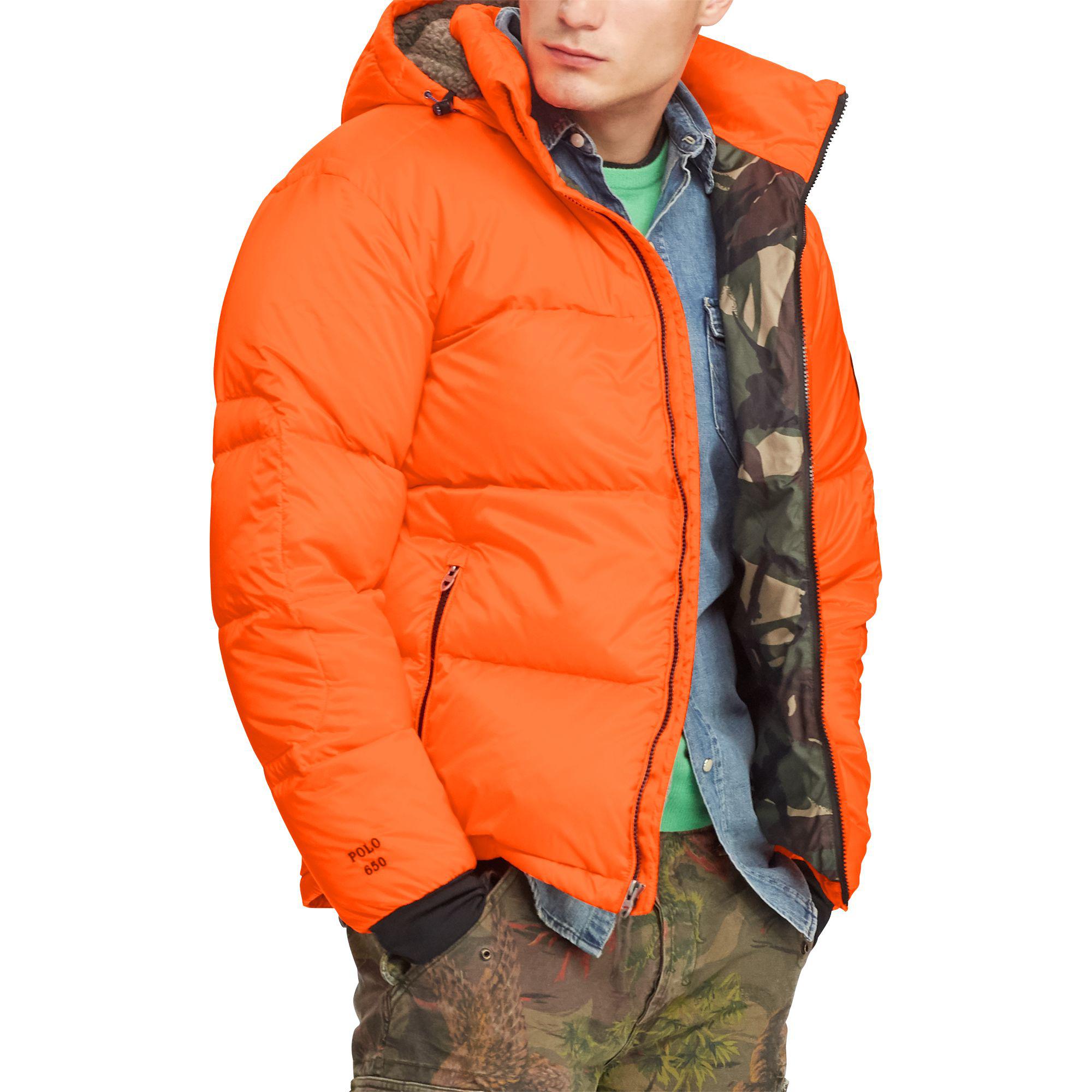 orange ralph lauren jacket
