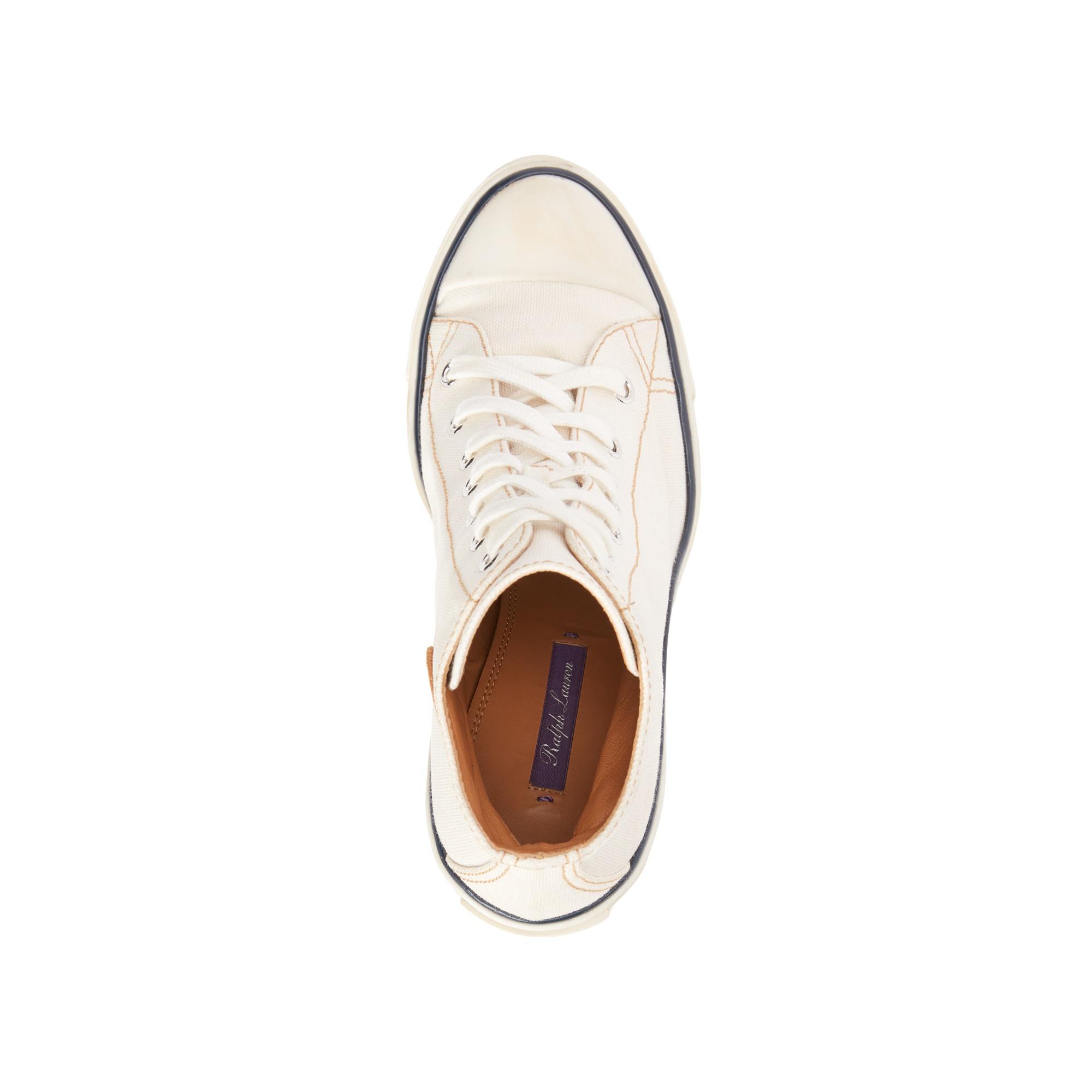 Ralph Lauren Raelyn Sneaker Pump In Off White - Size 39 | Lyst
