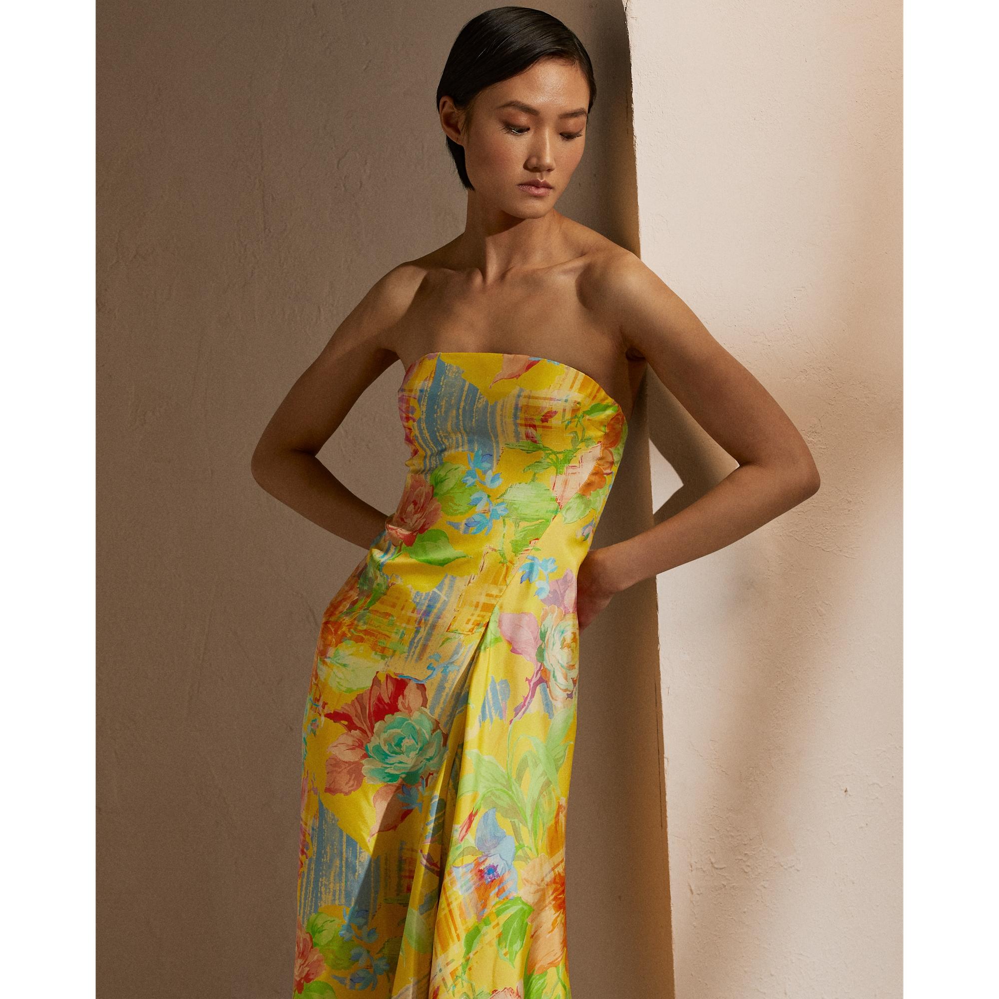 Ralph Lauren Jaylin Floral Silk 