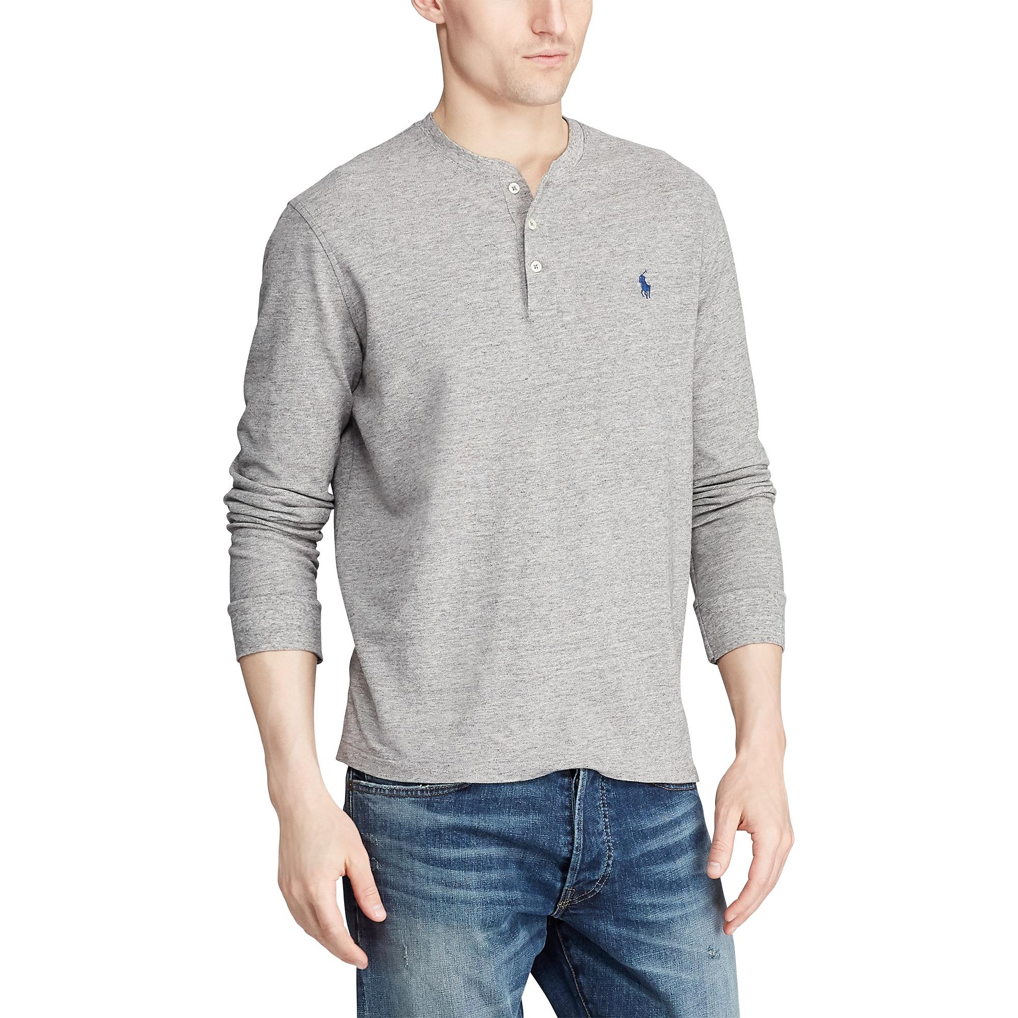 ralph lauren mesh henley