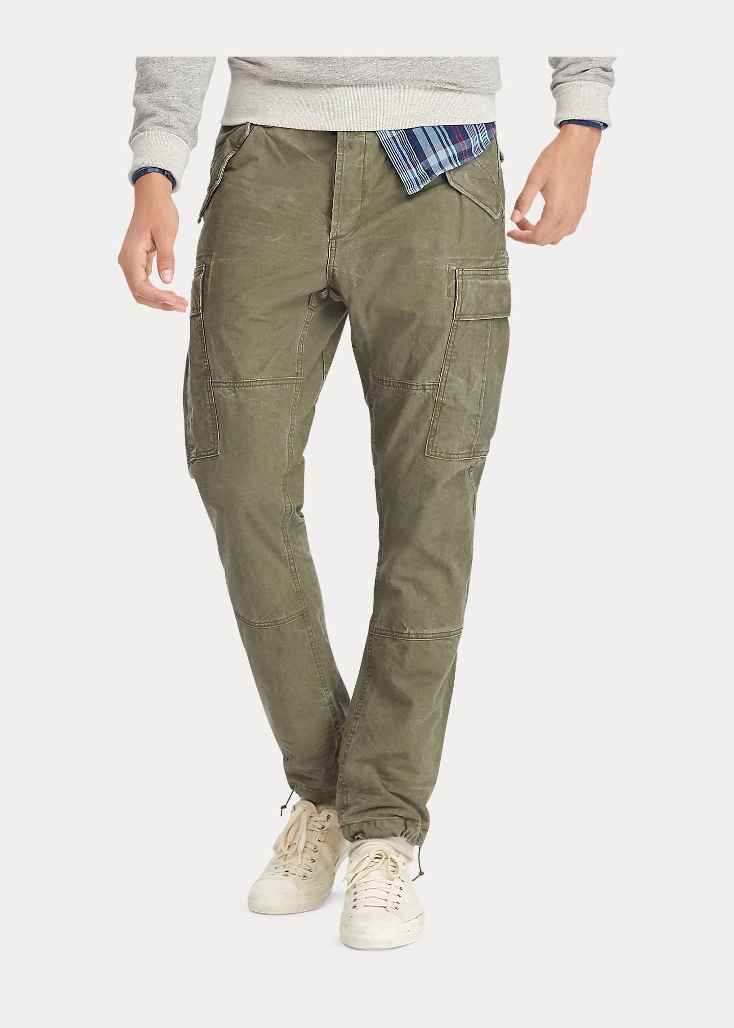 Pantalon cargo slim Polo Ralph Lauren pour homme en coloris Vert | Lyst