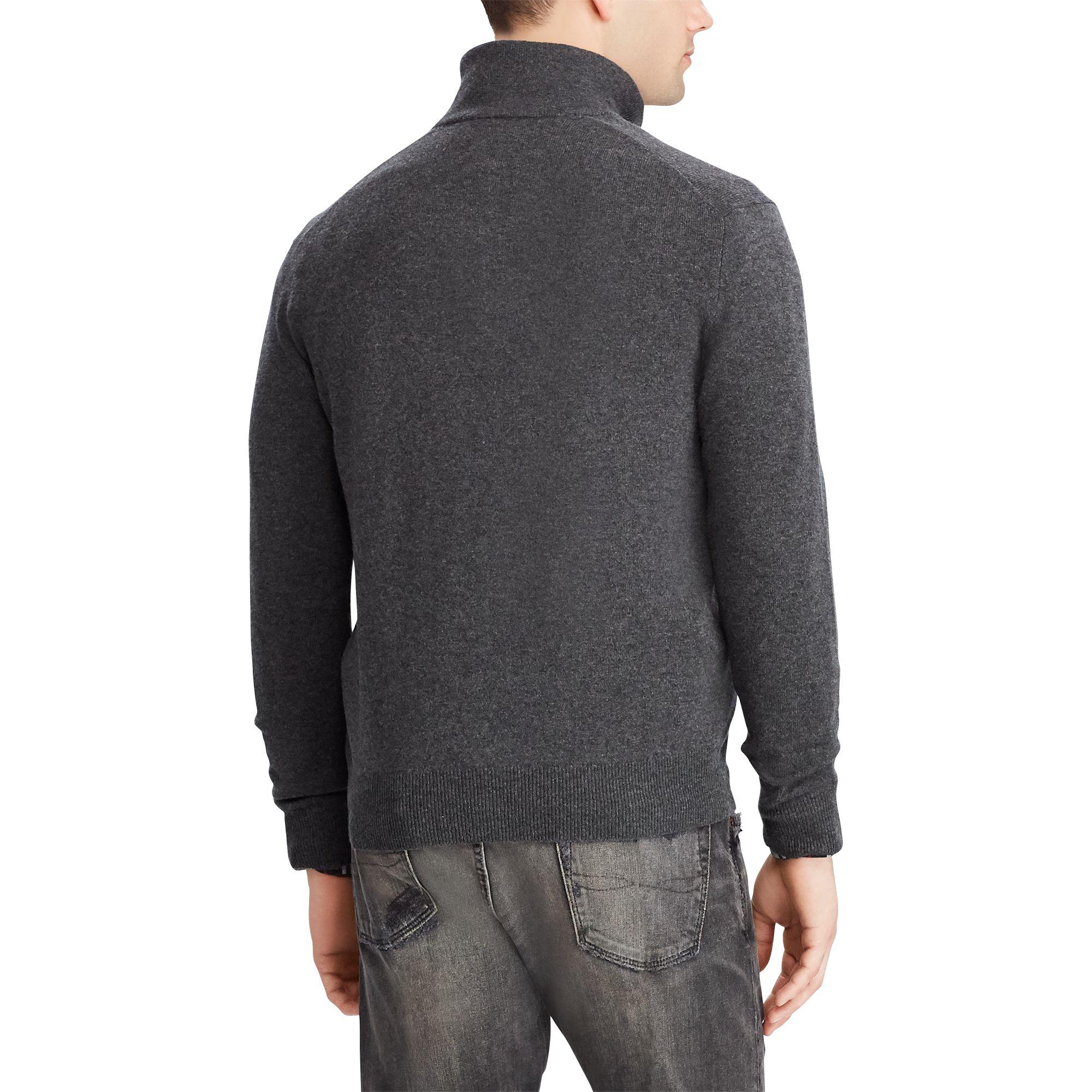 merino wool half zip jumper