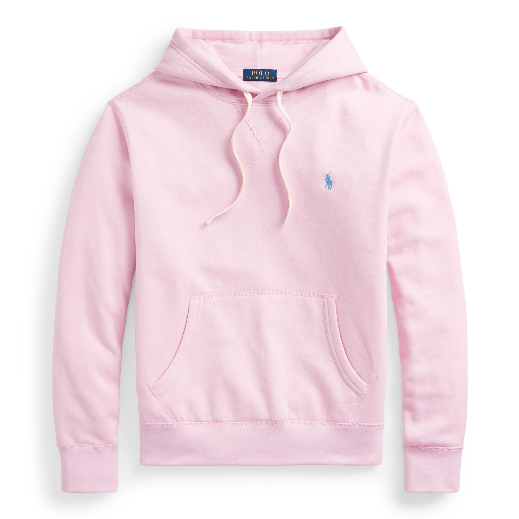 Polo Ralph Lauren The Cabin Fleece Hoodie in Pink for Men - Lyst