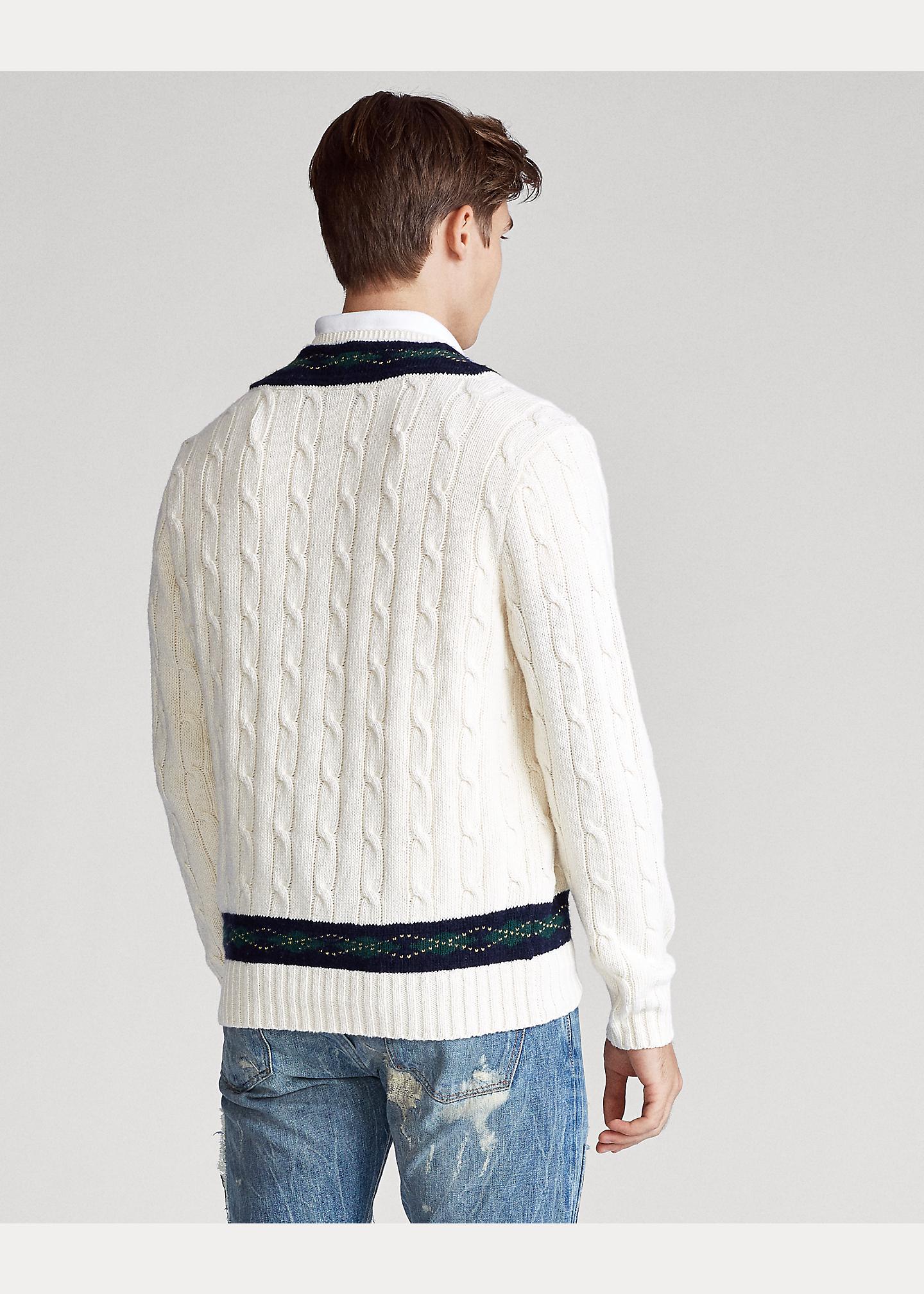 Pull de cricket a bordure argyle Ralph Lauren pour homme Lyst