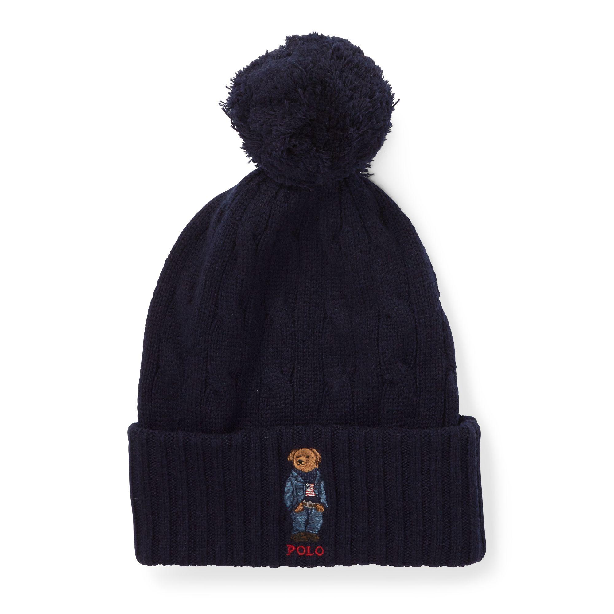 polo pom beanie
