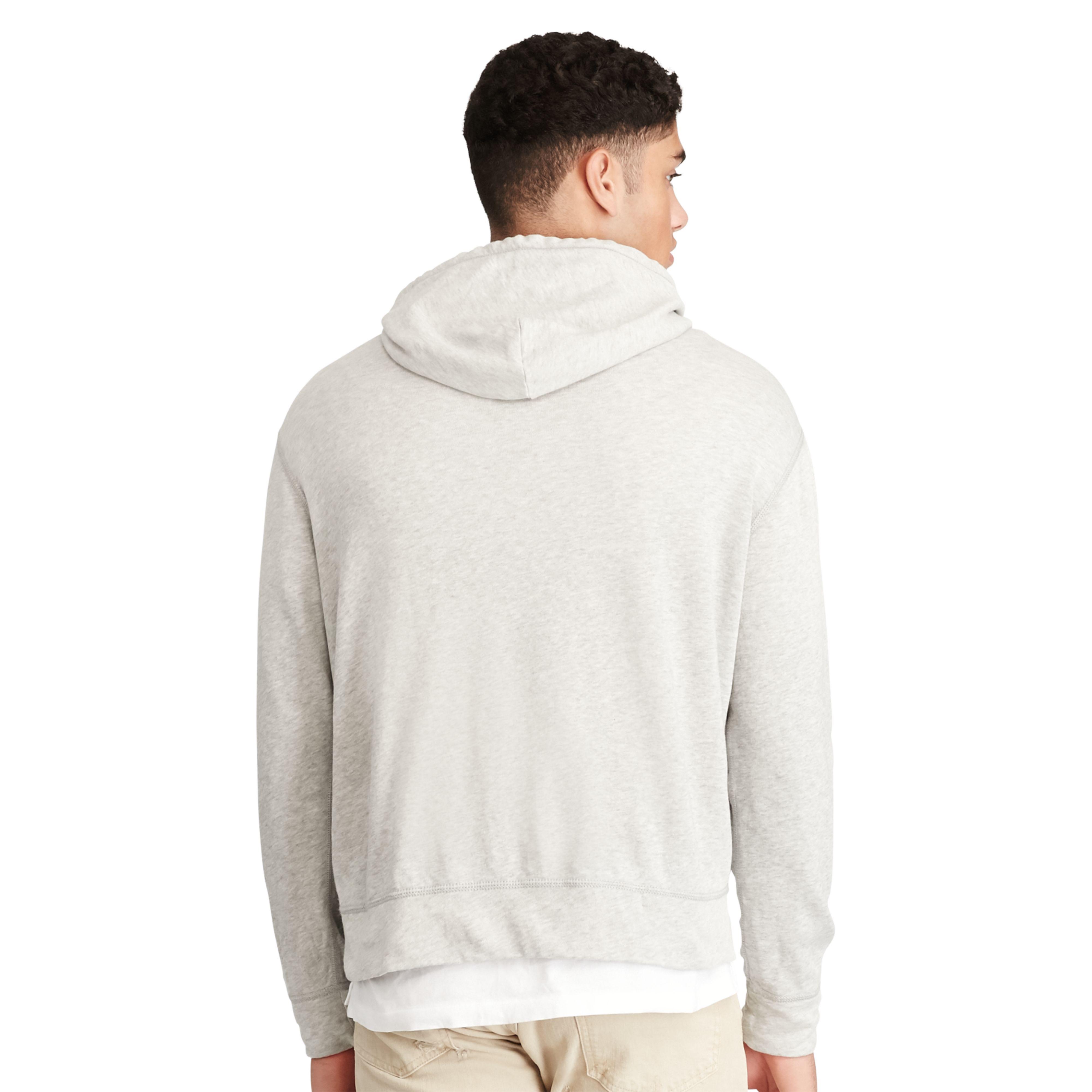 polo ralph lauren spectra striped spa terry moletom com capuz