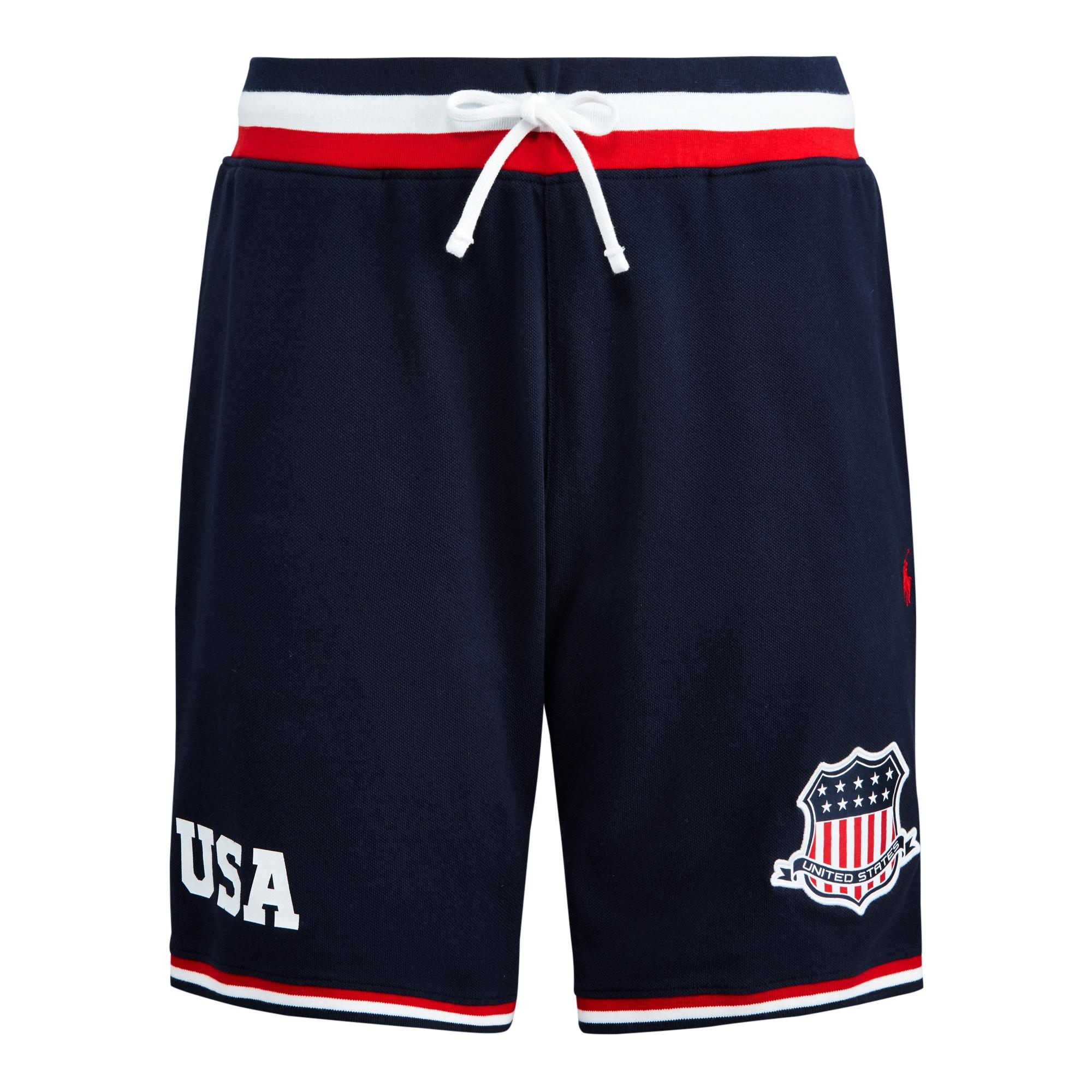 Polo Ralph Lauren Cotton The Usa Short in Blue for Men Lyst