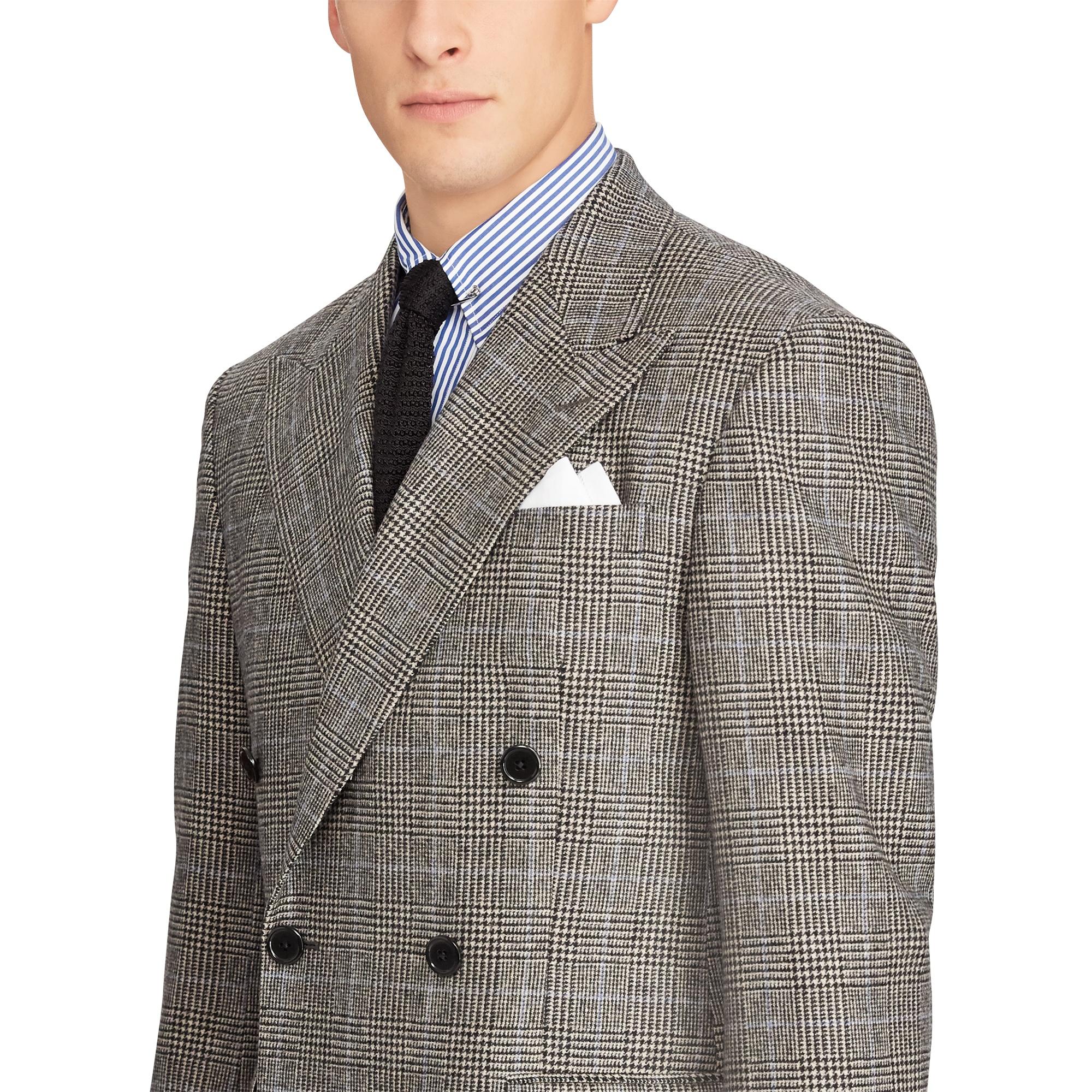 Ralph Lauren Polo Glen Plaid Twill Suit in Gray for Men | Lyst