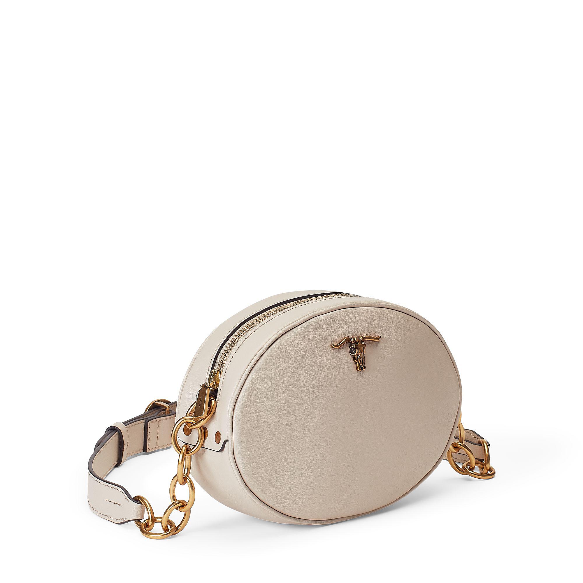 ralph lauren steer head bag