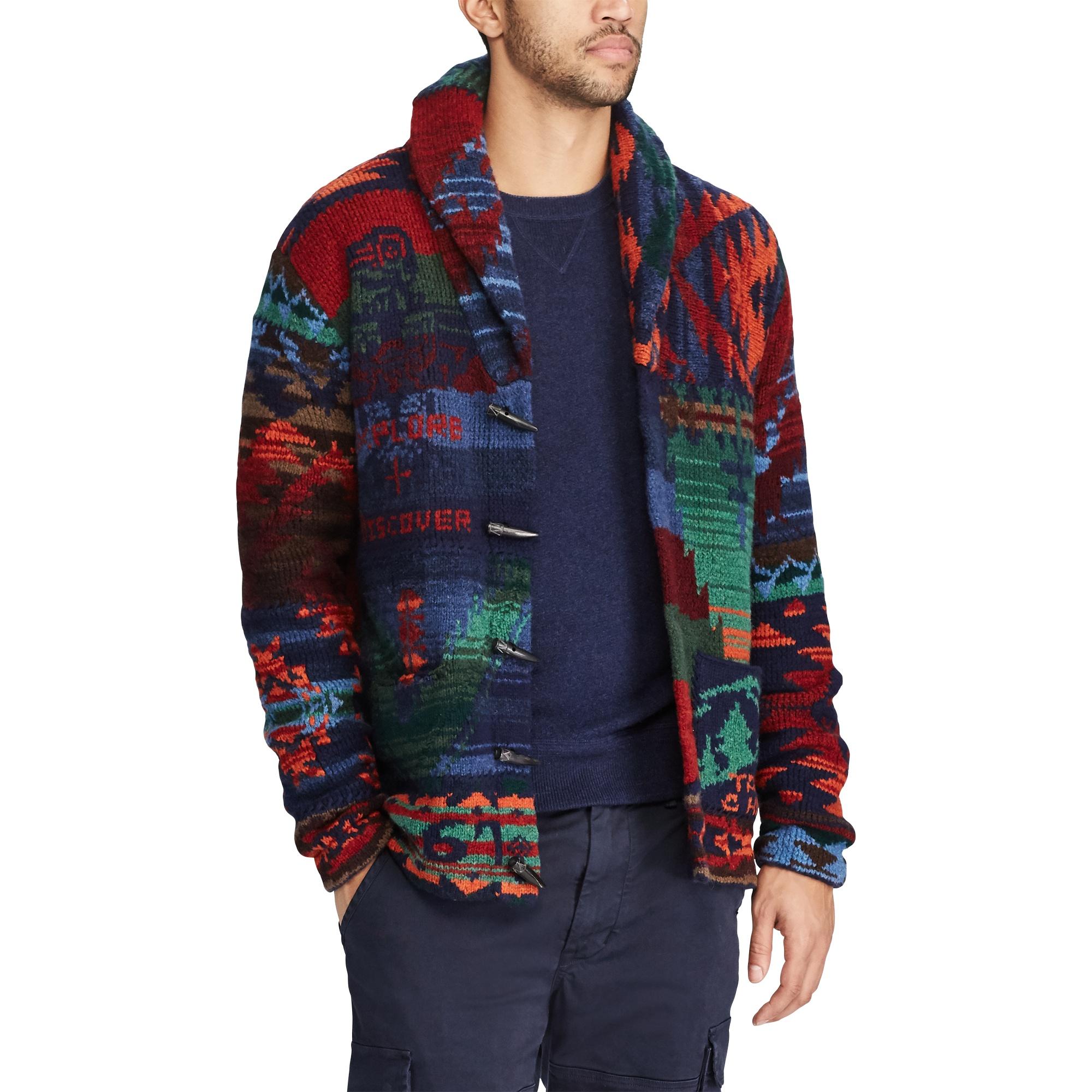 polo ralph lauren patchwork fleece jogger