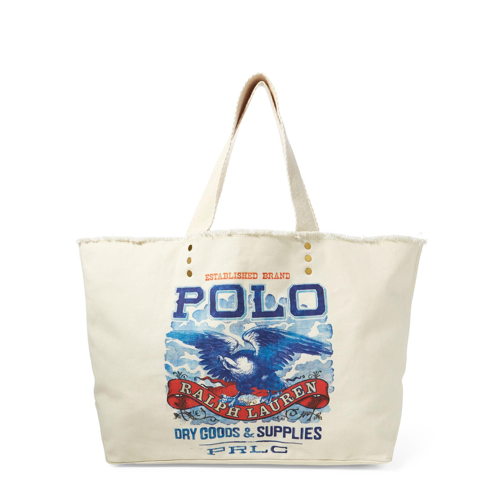 ralph lauren large tote bag
