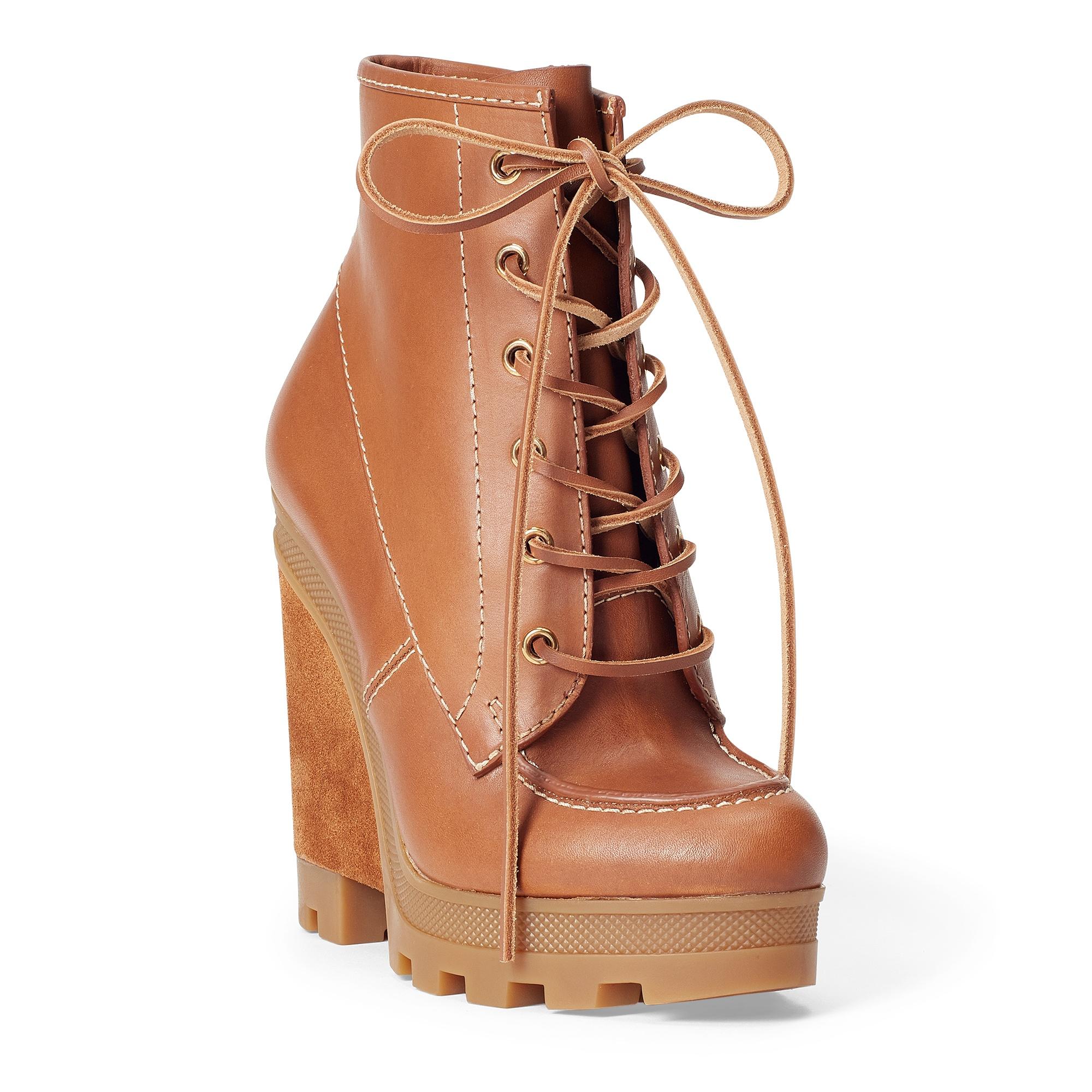 margo patent leather booties