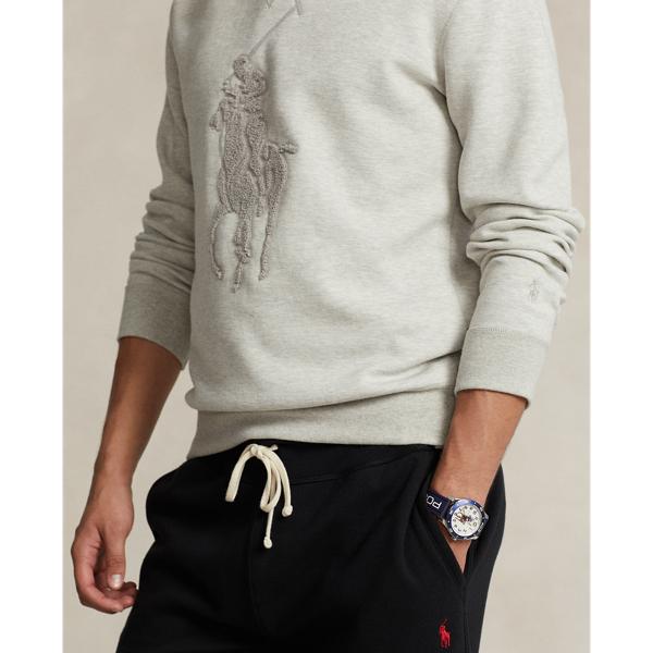 Polo Ralph Lauren Big Pony Double-knit Sweatshirt in Grey for Men