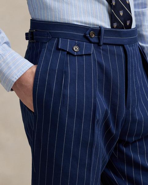 Polo Ralph Lauren Mens Navy Striped Pants Polo Ralph Lauren Pants