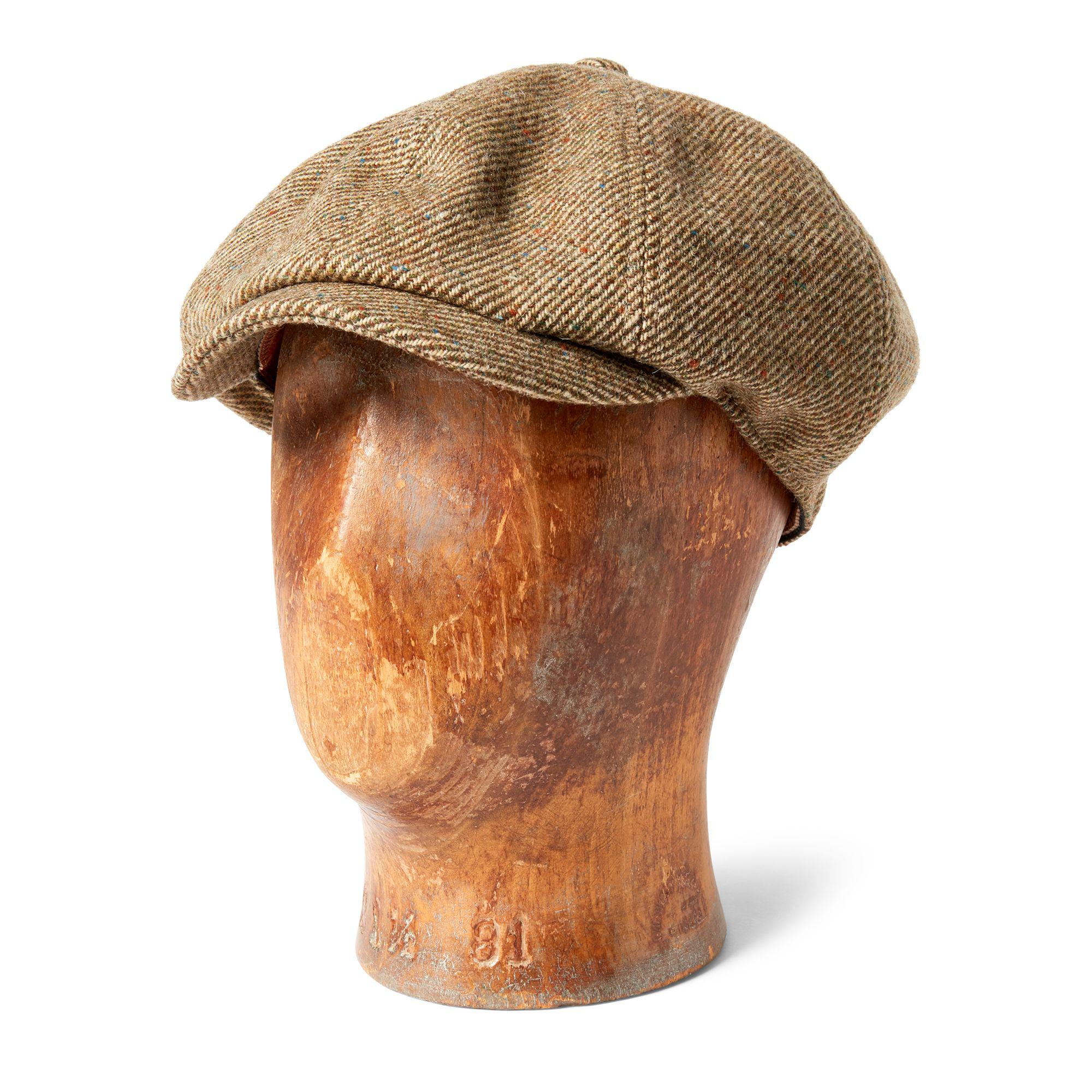 donegal tweed newsboy hat