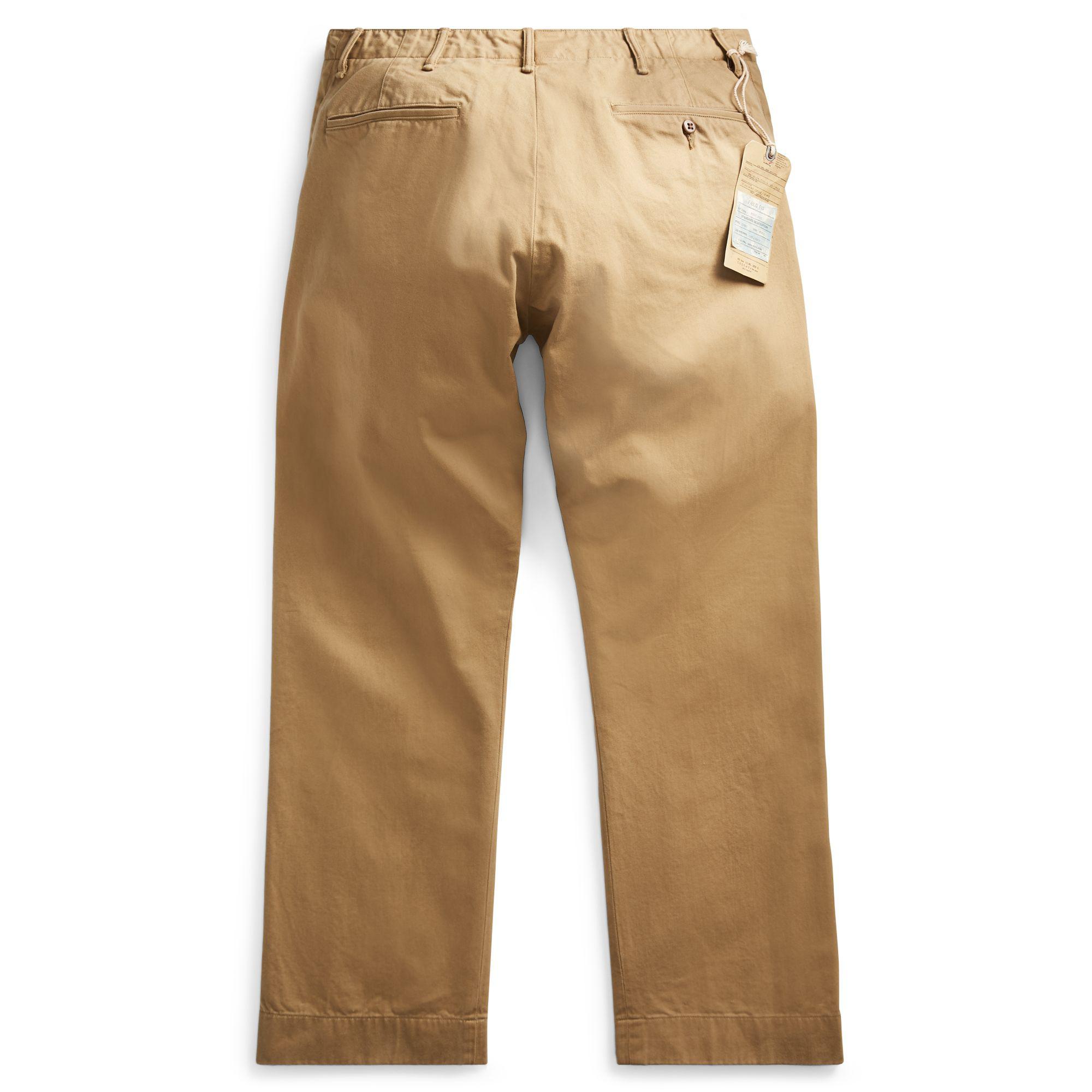 RRL Cotton Field Chino in Natural for Men - Lyst
