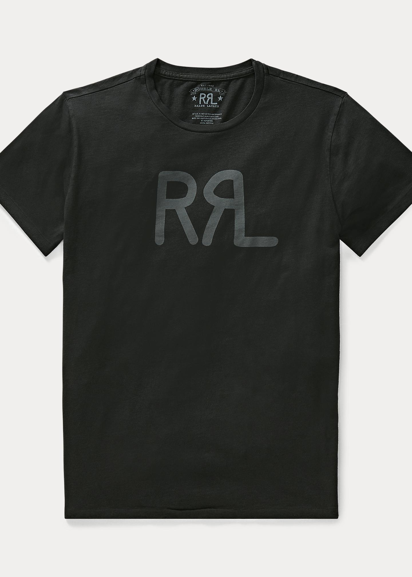 RRL Cotton Jersey Graphic T-shirt in 
