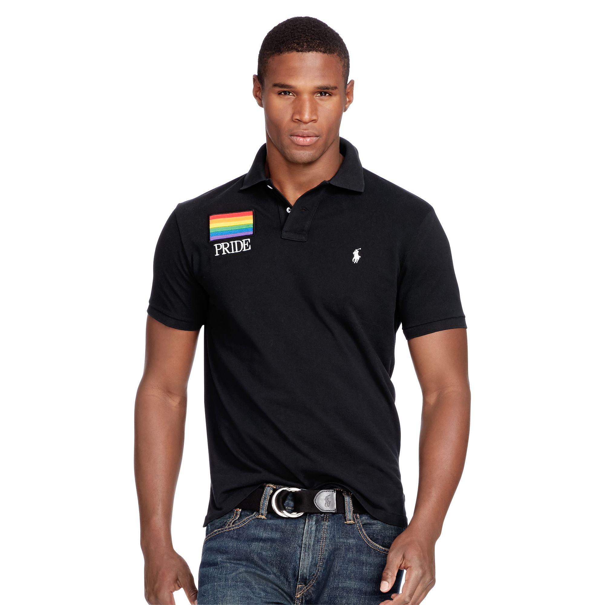 Cotton Custom-fit Pride Polo Shirt 