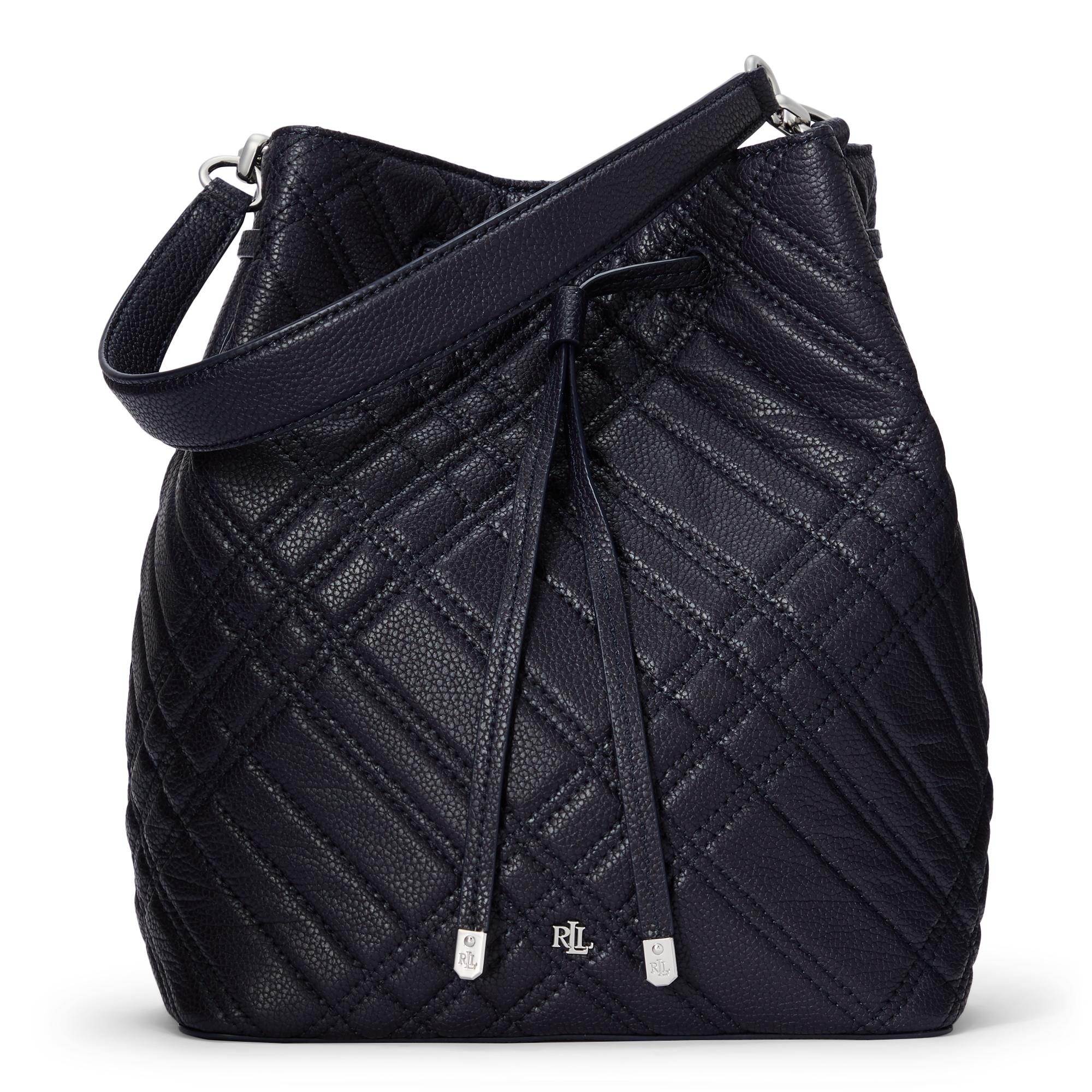 analog stay embroidery Ralph Lauren Ralph Lauren Plaid Quilted Debby Drawstring Bag in Blue | Lyst
