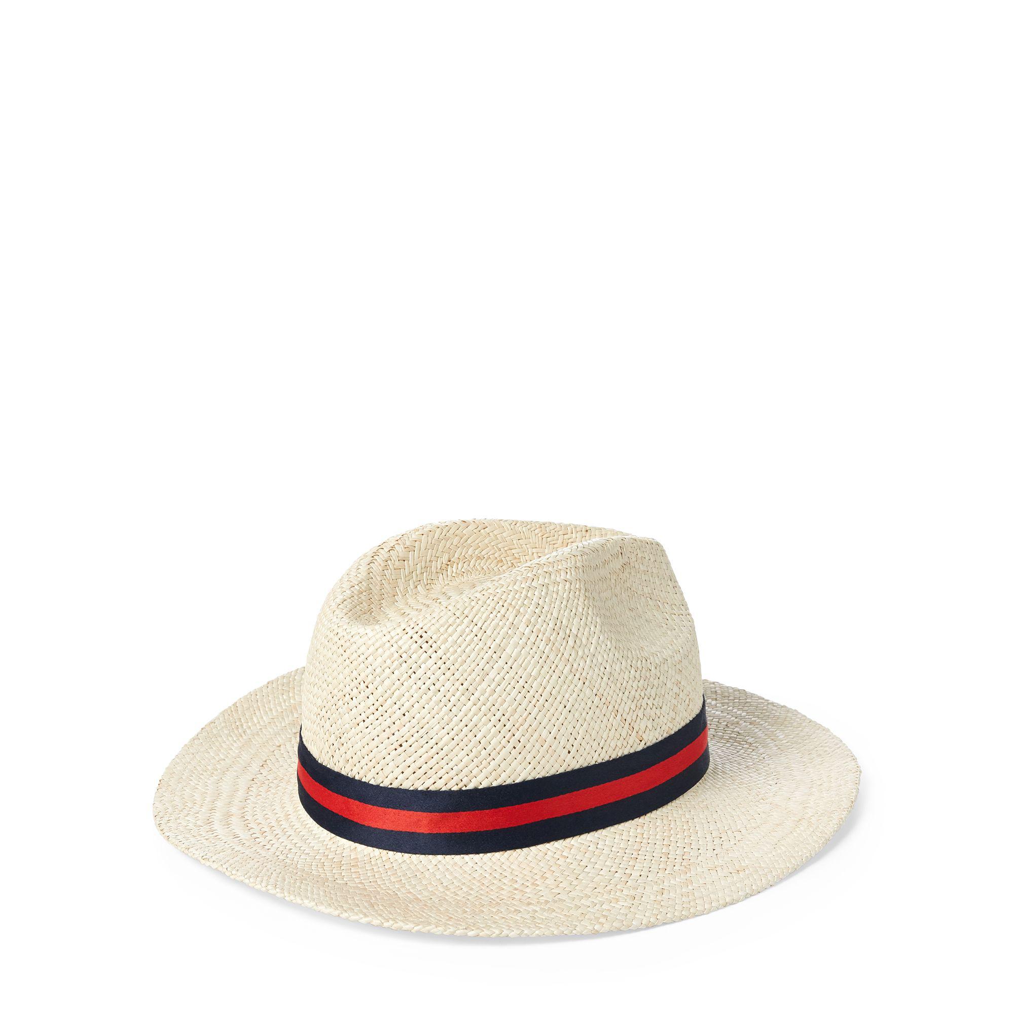 Polo Ralph Lauren Synthetic Polo Panama Hat in Natural for Men - Lyst